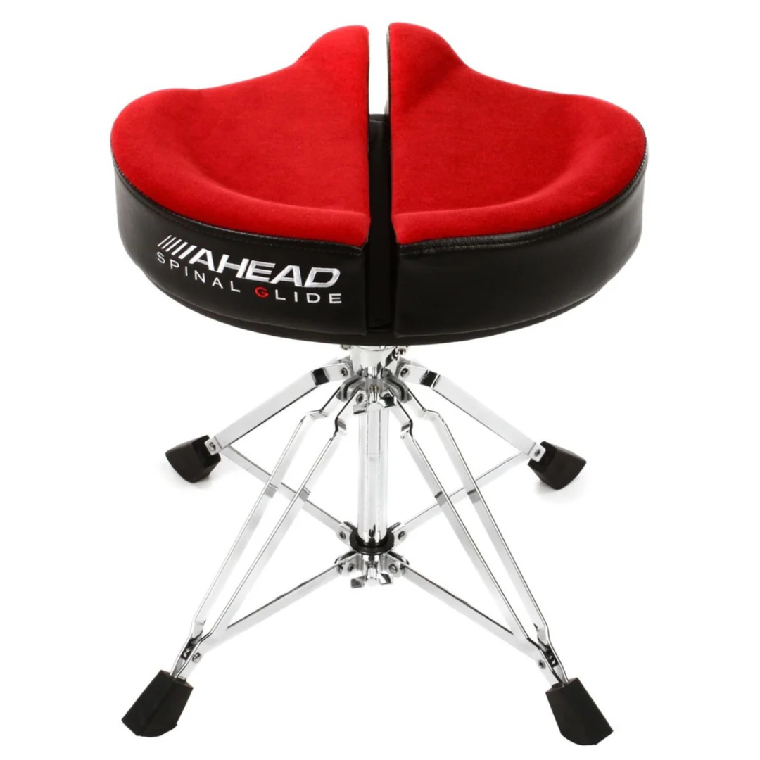Ahead Spinal Glide Drum Throne | Red or Black - Image 4