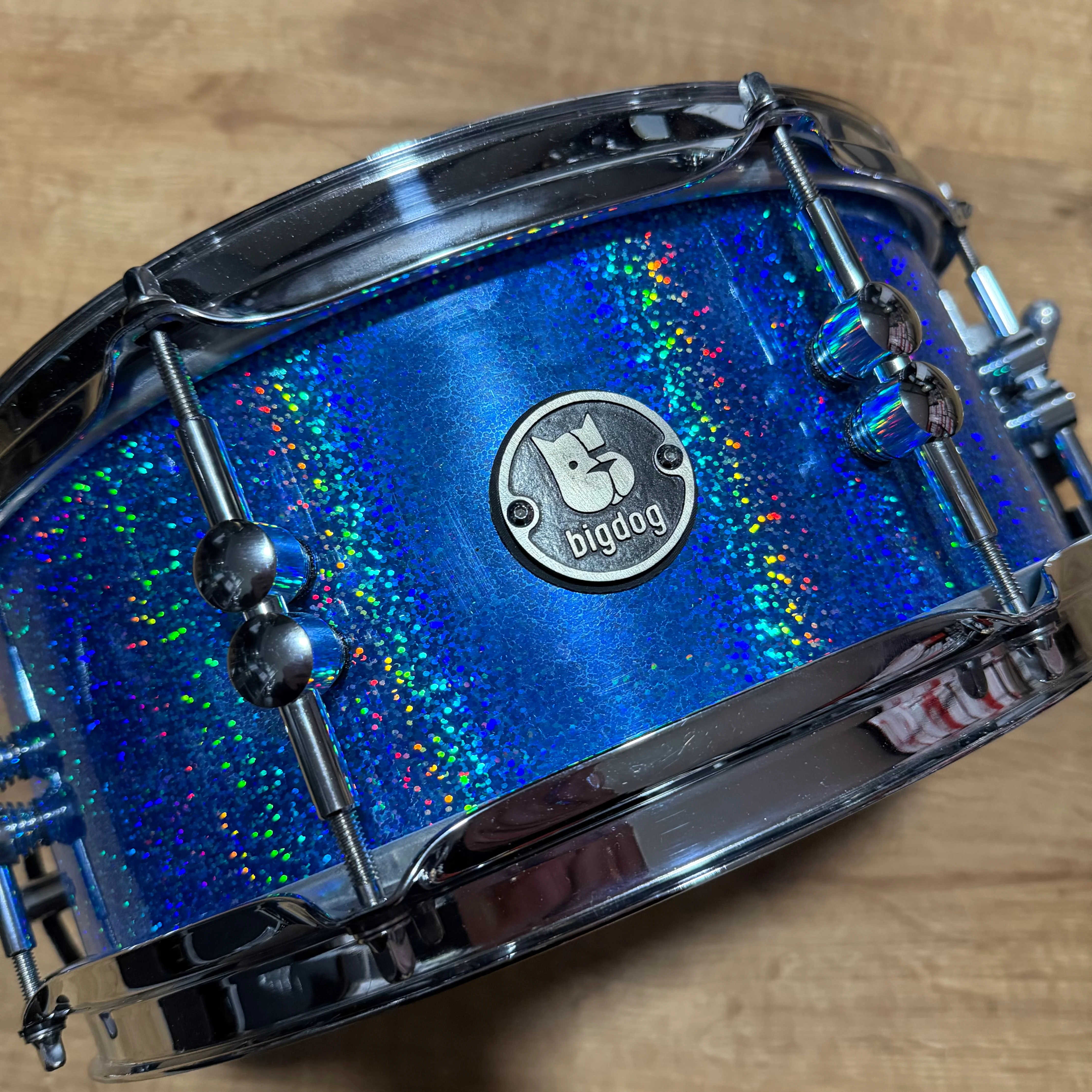 Big Dog 13x5.5" Snare Drum With Trick Throw  #1254 - Image 2