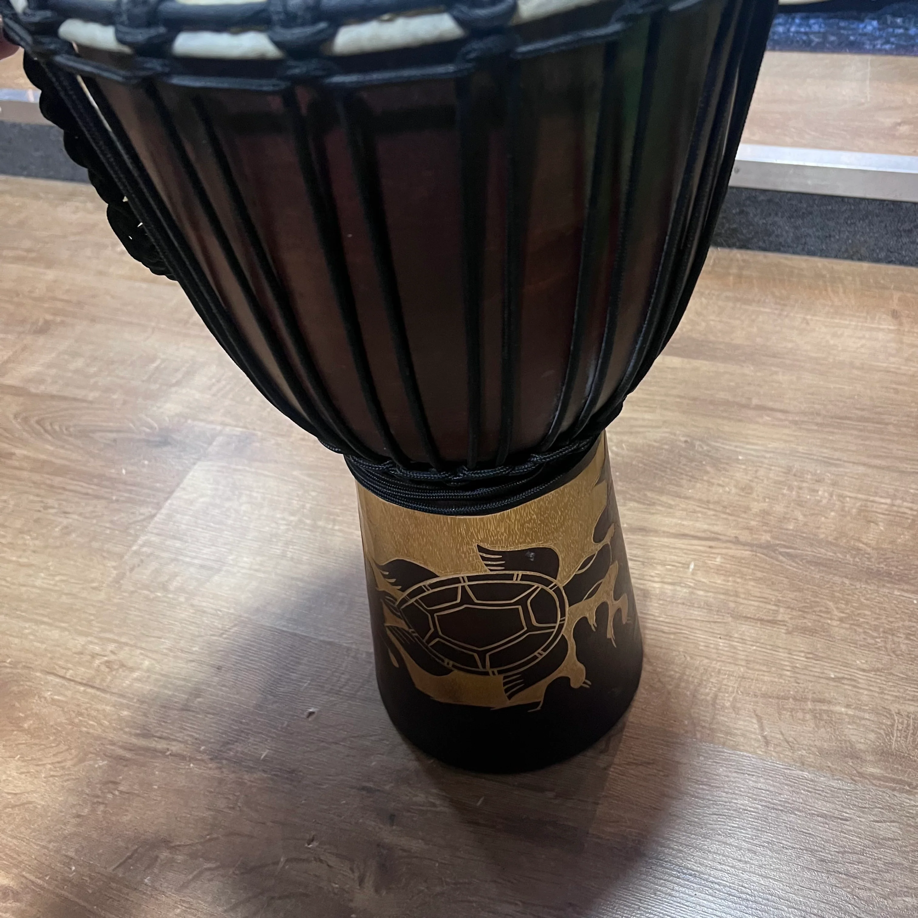 Djembe Drum With Carry Bag #1246 - Image 7