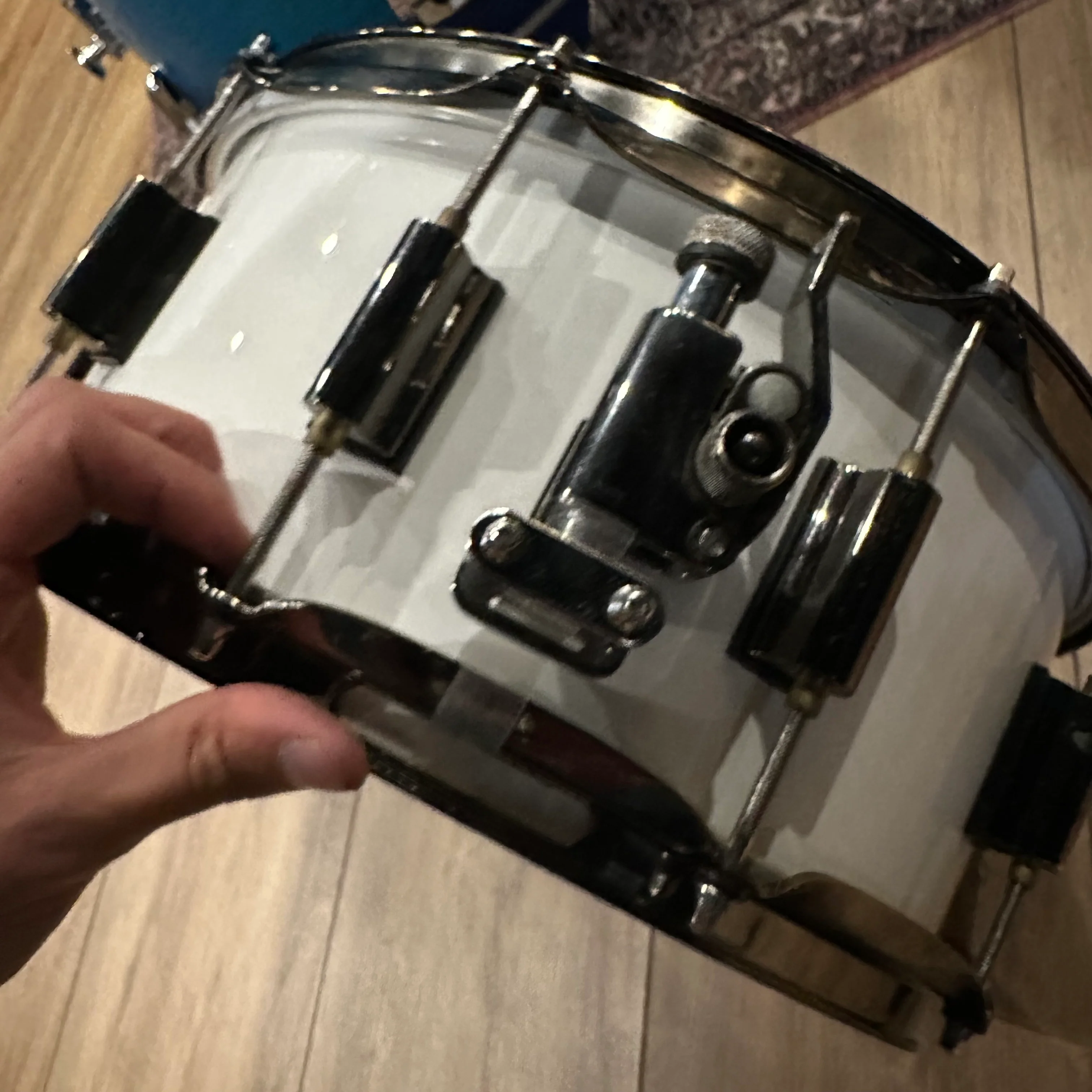 Drum Craft Series 8 Birch White 14x6.5" Snare Drum #1229 - Image 6
