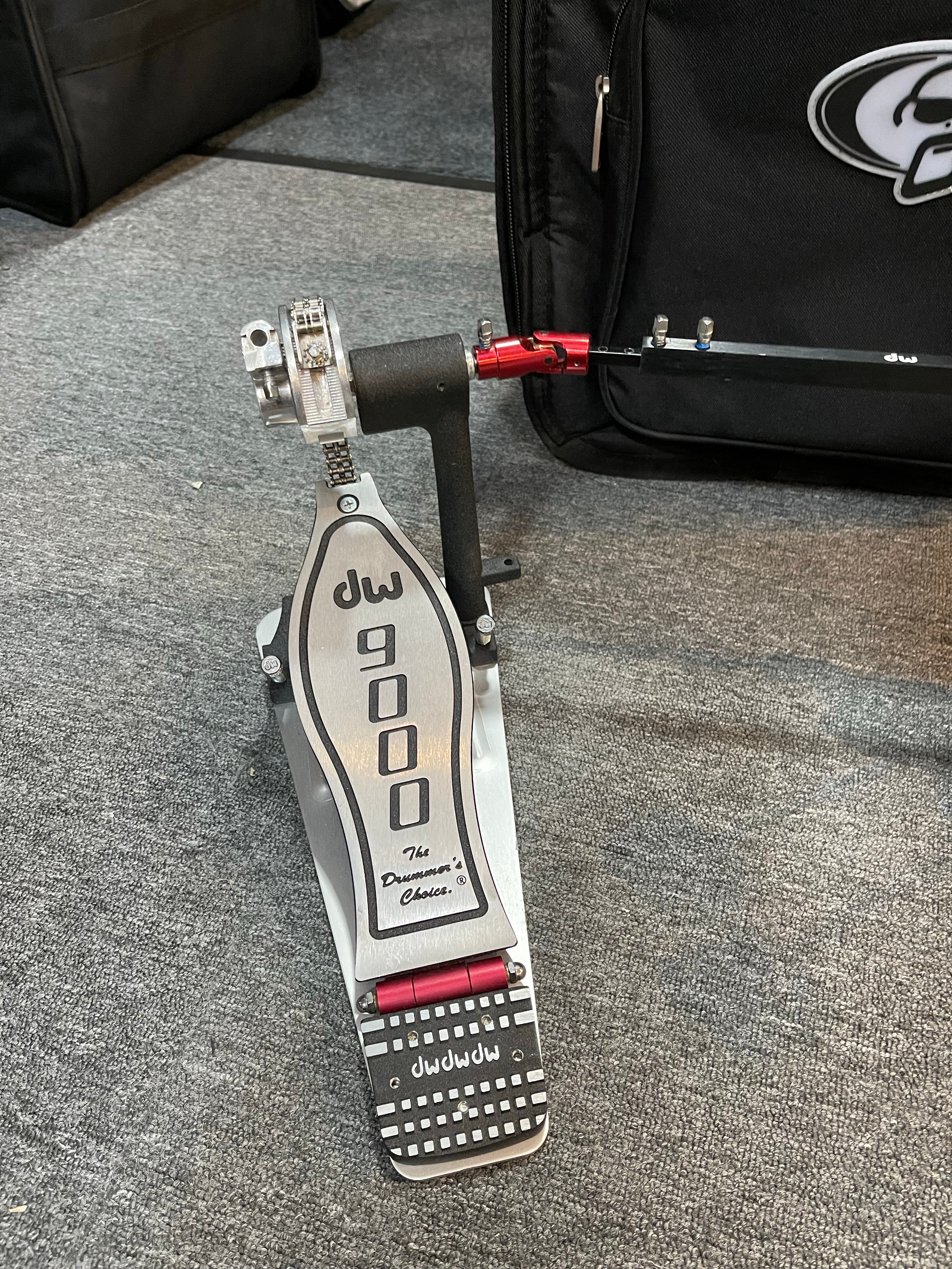 DW 9000 Double Bass Drum Pedal With Case #726 - Image 2