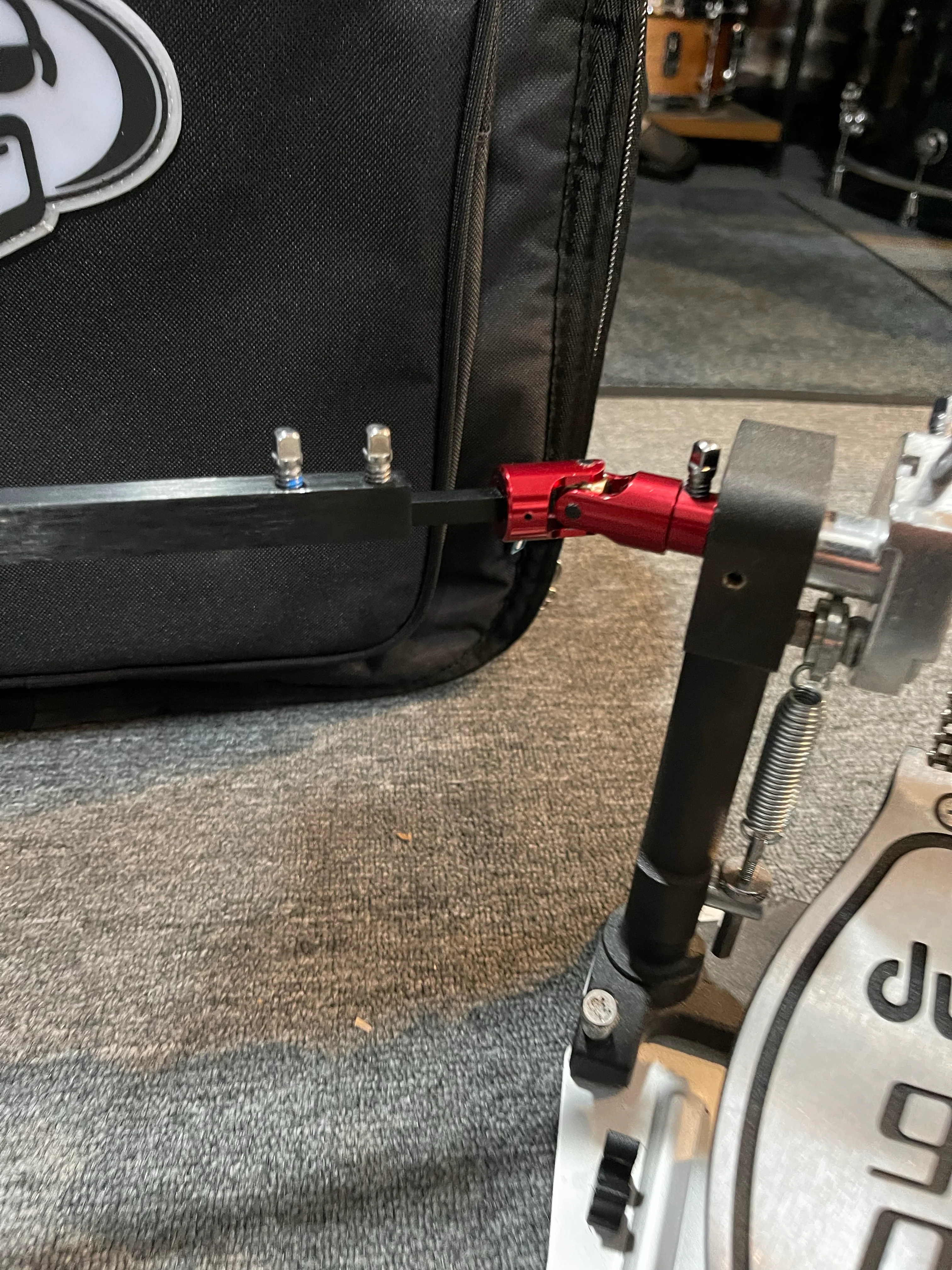 DW 9000 Double Bass Drum Pedal With Case #726 - Image 5