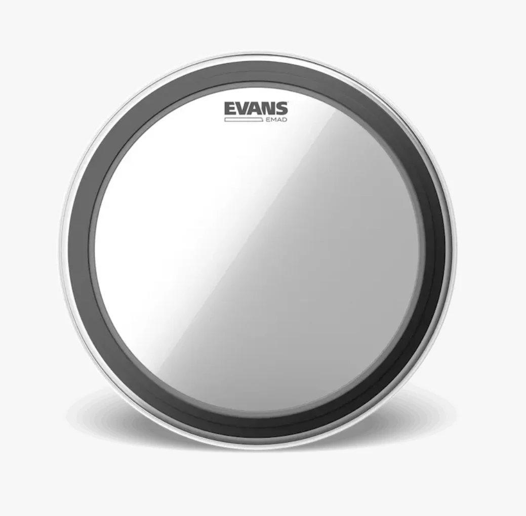 Evans EMAD Clear Bass Drum Head | 18” - Image 2