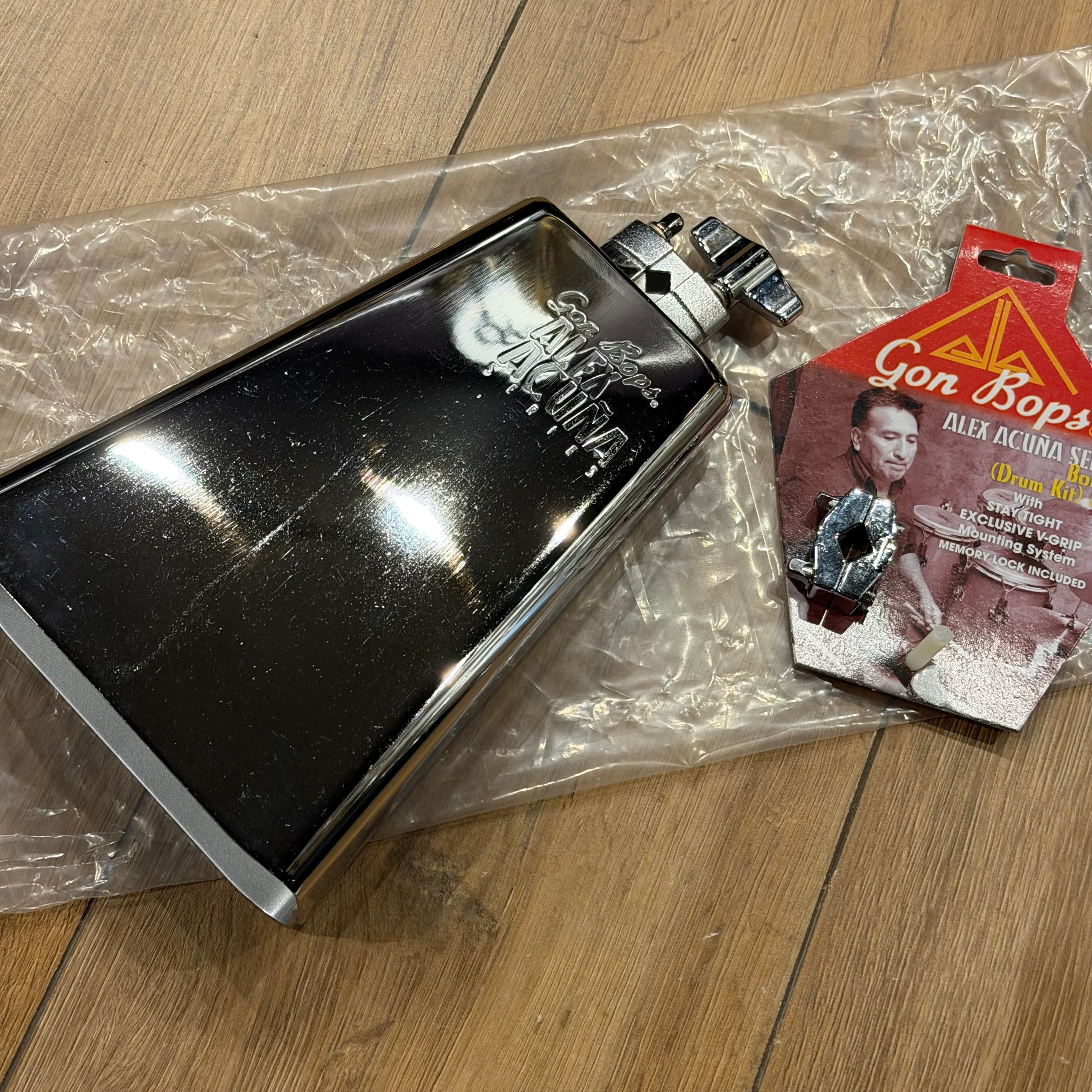 Gon Bops Alex Acuna Bombo 8" Cowbell #9000COS - Image 4
