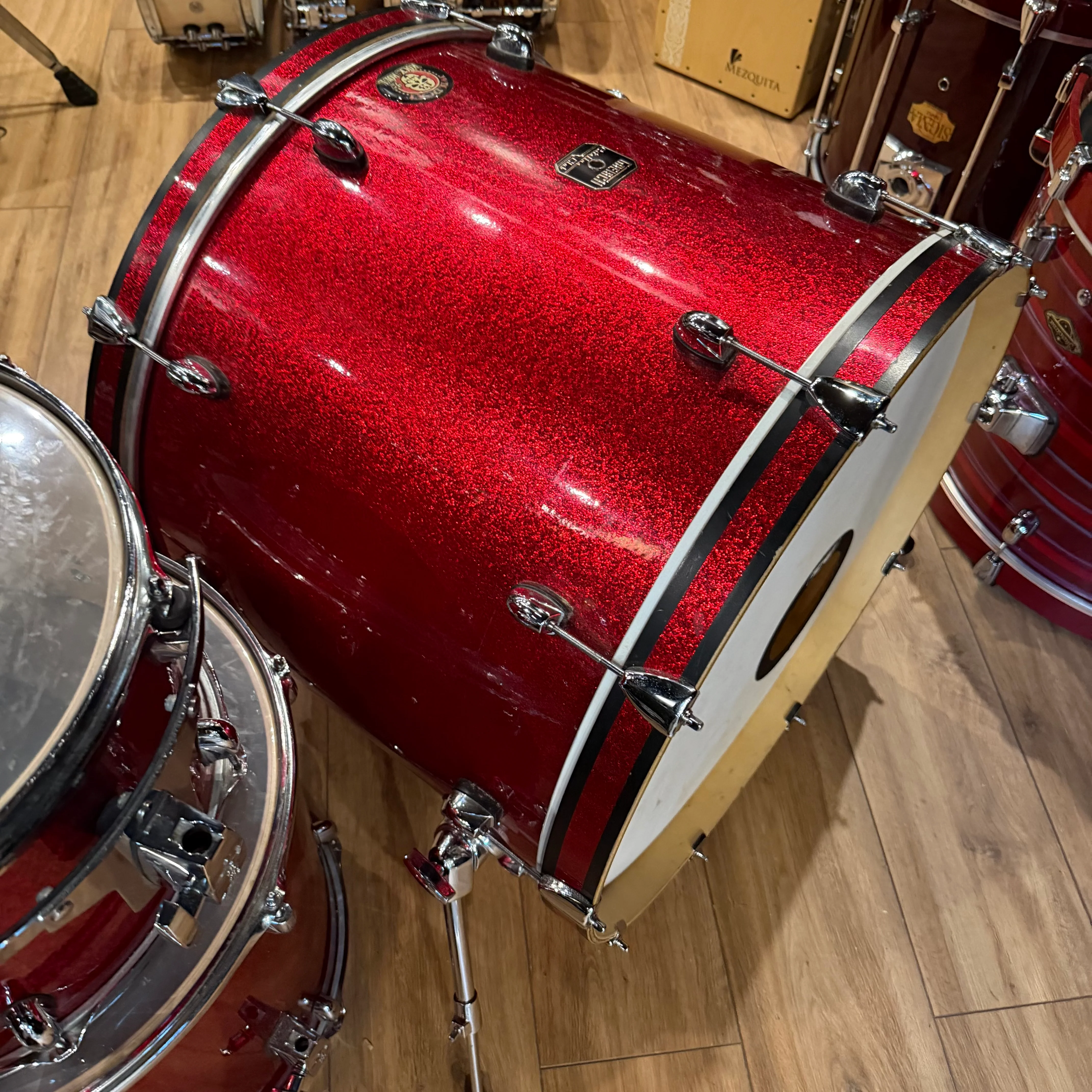 Gretsch Catalina Club 24" Red Sparkle Drum Kit #1319 - Image 5