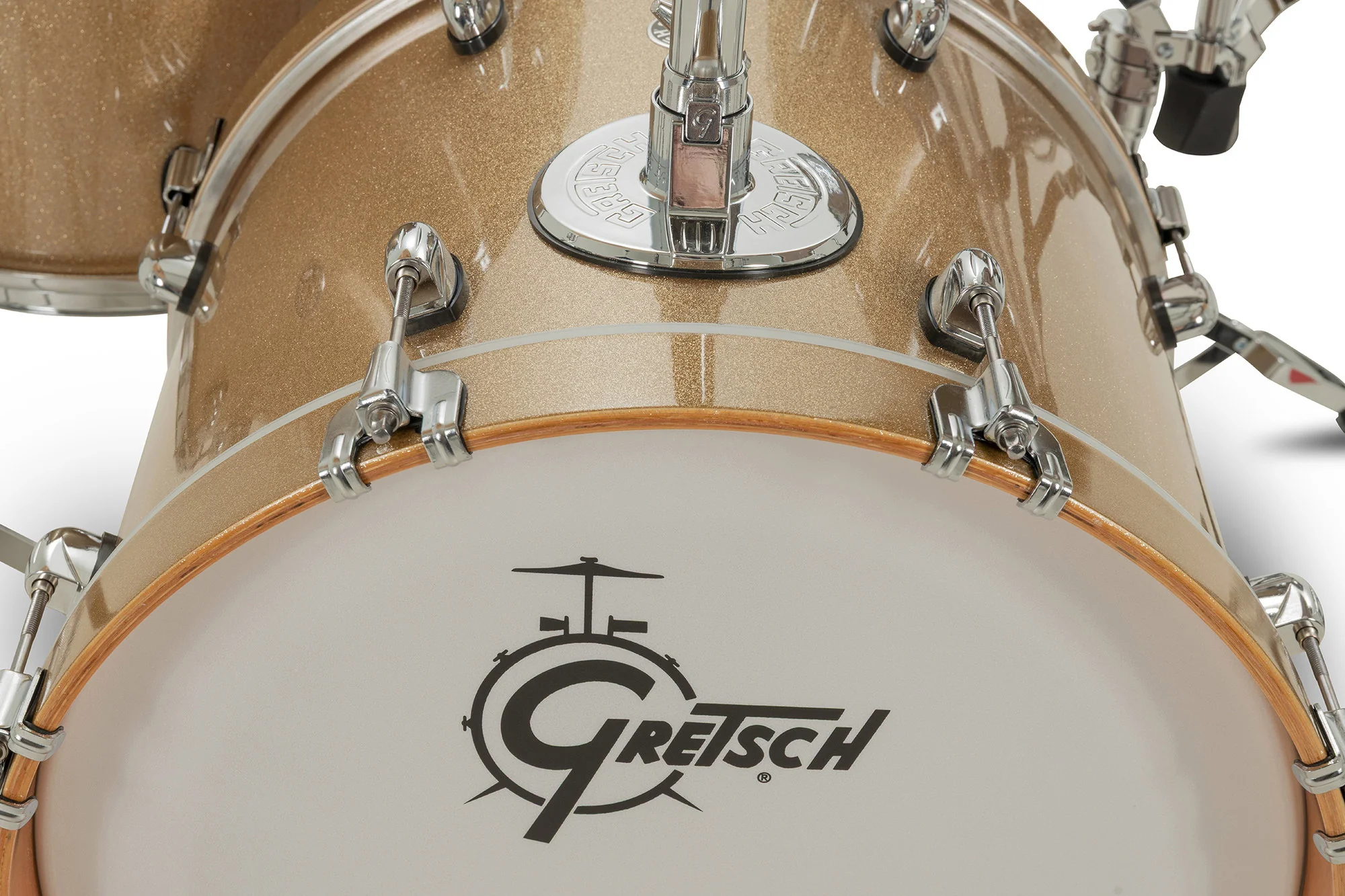 Gretsch Catalina Club Bop Jazz Drum Kit 18" - Sahara Sparkle - Image 3