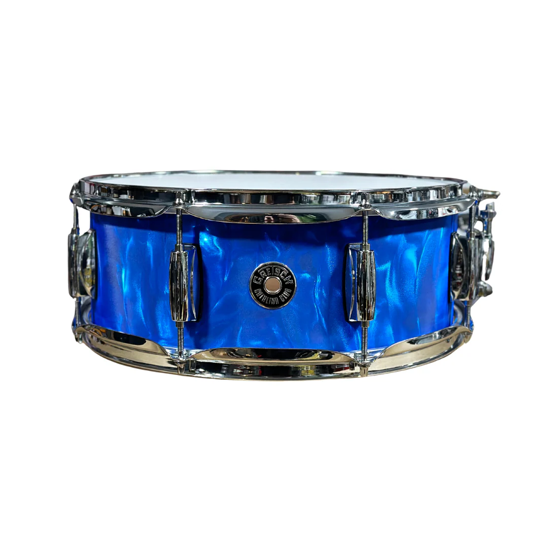 Gretsch Catalina Club Snare Drum Blue Satin Flame 14x5.5"