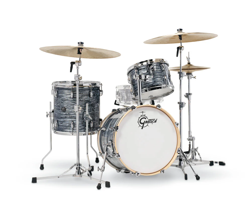 Gretsch Renown Bop Jazz Drum Kit 18" - Silver Oyster Pearl