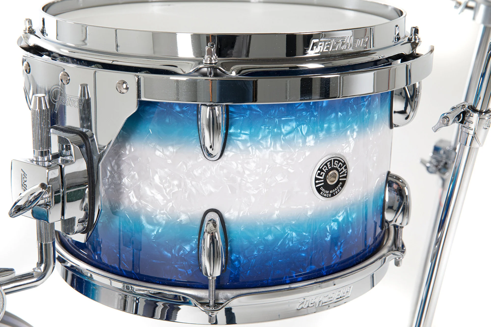 Gretsch USA Brooklyn 18" Jazz Bop Kit - Blue Burst Pearl - Image 2