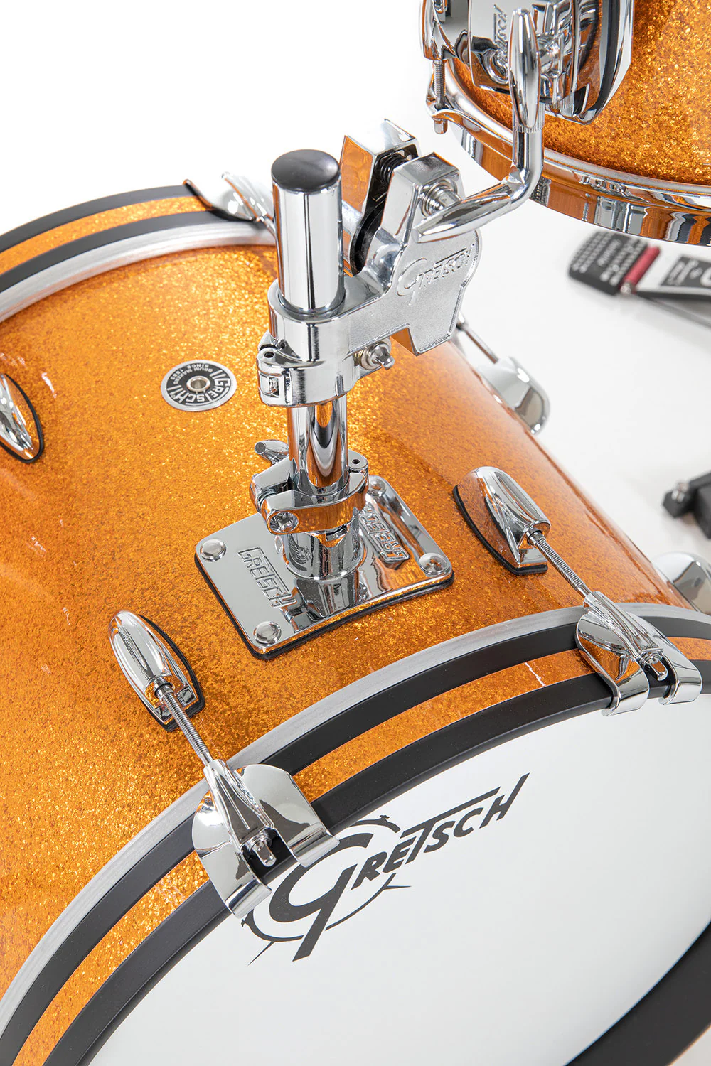 Gretsch USA Brooklyn 18" Jazz Bop Kit - Gold Sparkle - Image 2