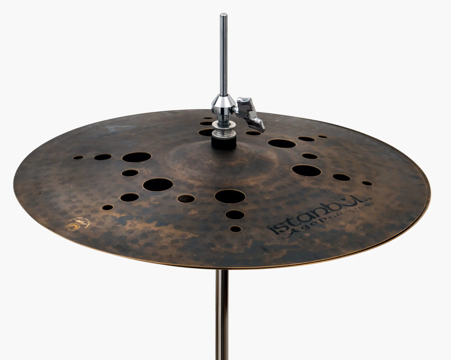 Istanbul Agop Xist Dark ION Hi-Hat Cymbals 15"