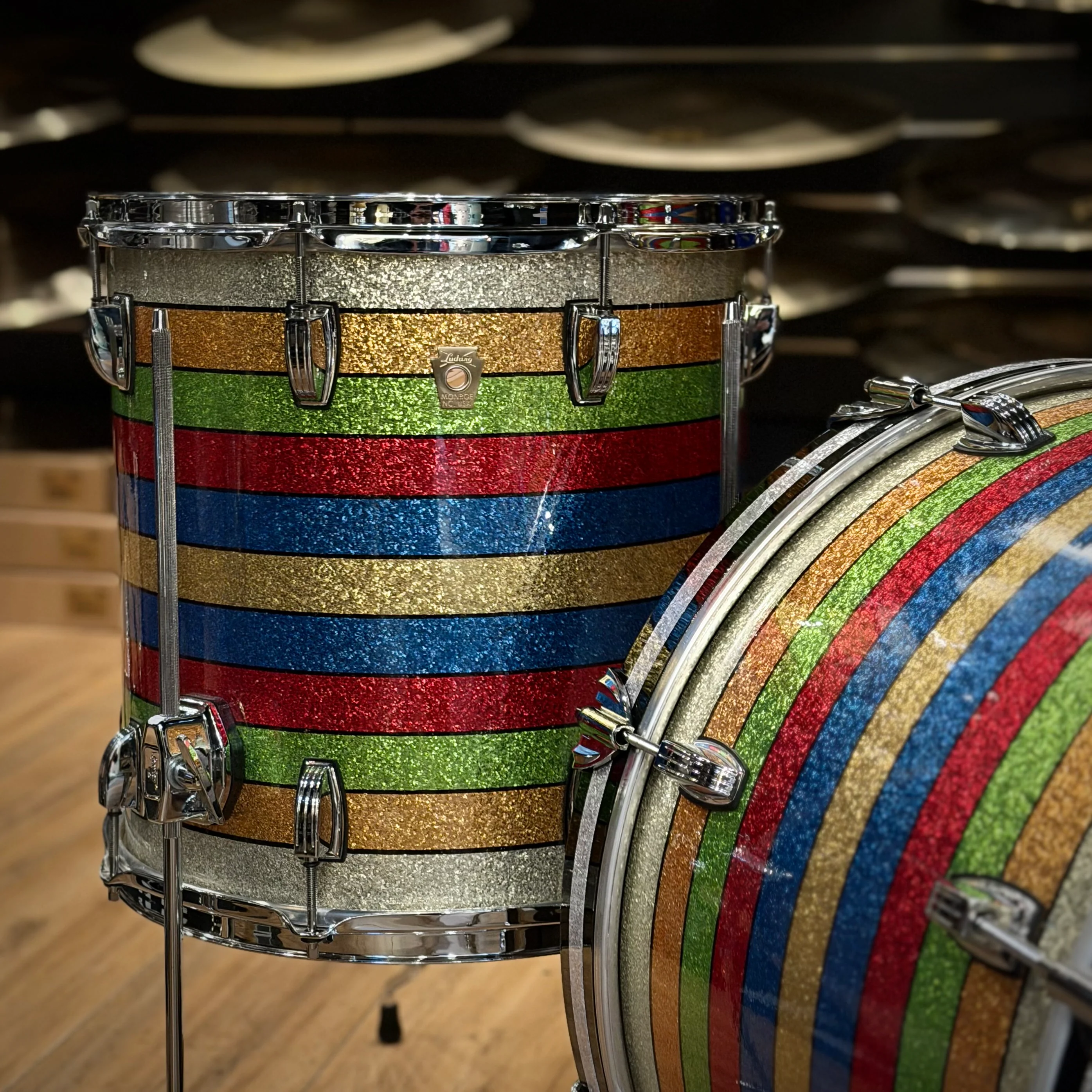 Ludwig Classic Maple Limited Edition Salesman 20” Drum Kit #1312 - Image 2