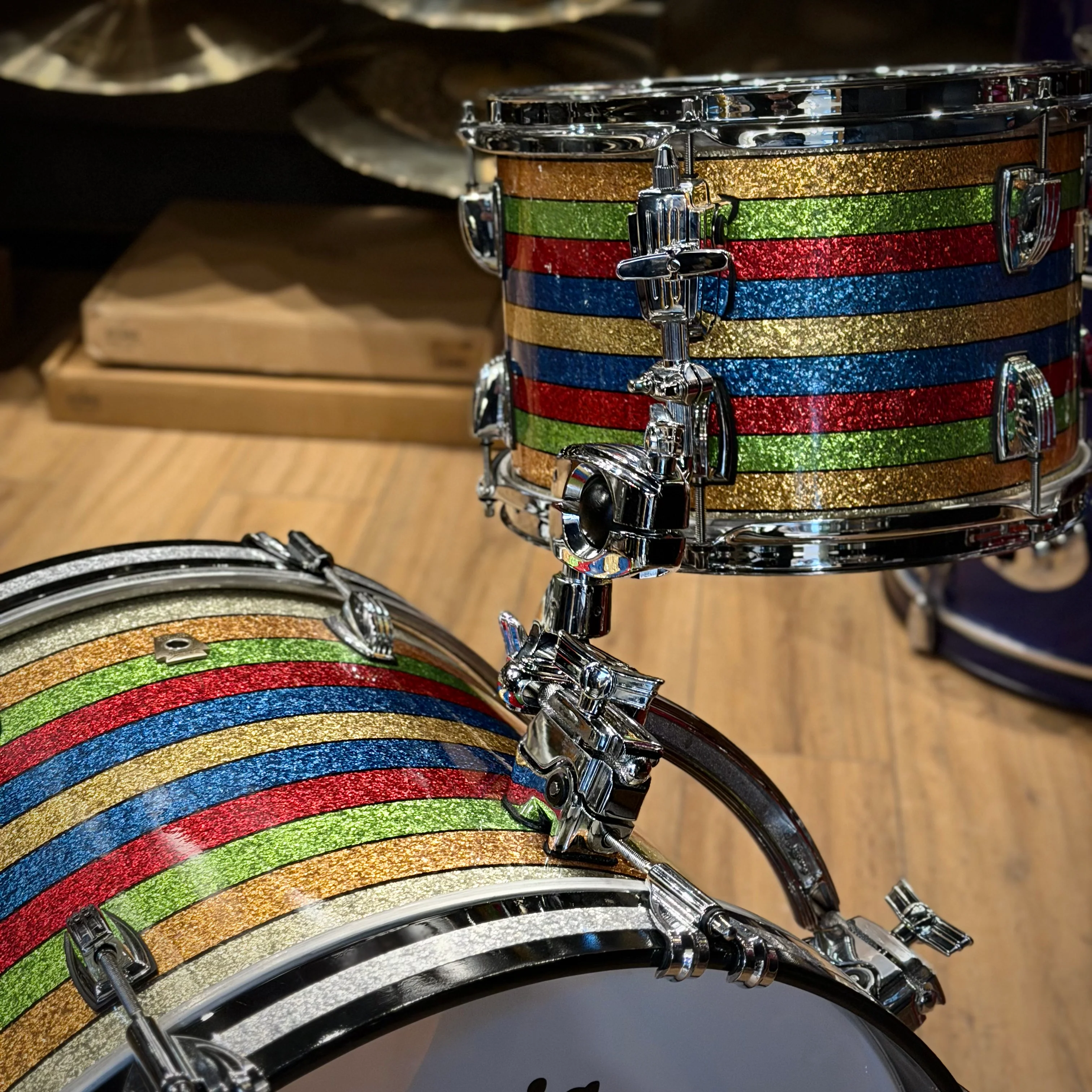 Ludwig Classic Maple Limited Edition Salesman 20” Drum Kit #1312 - Image 3