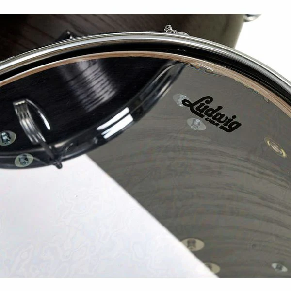 Ludwig Classic Oak 22” Drum Kit 4 Piece - Smoke - Image 3