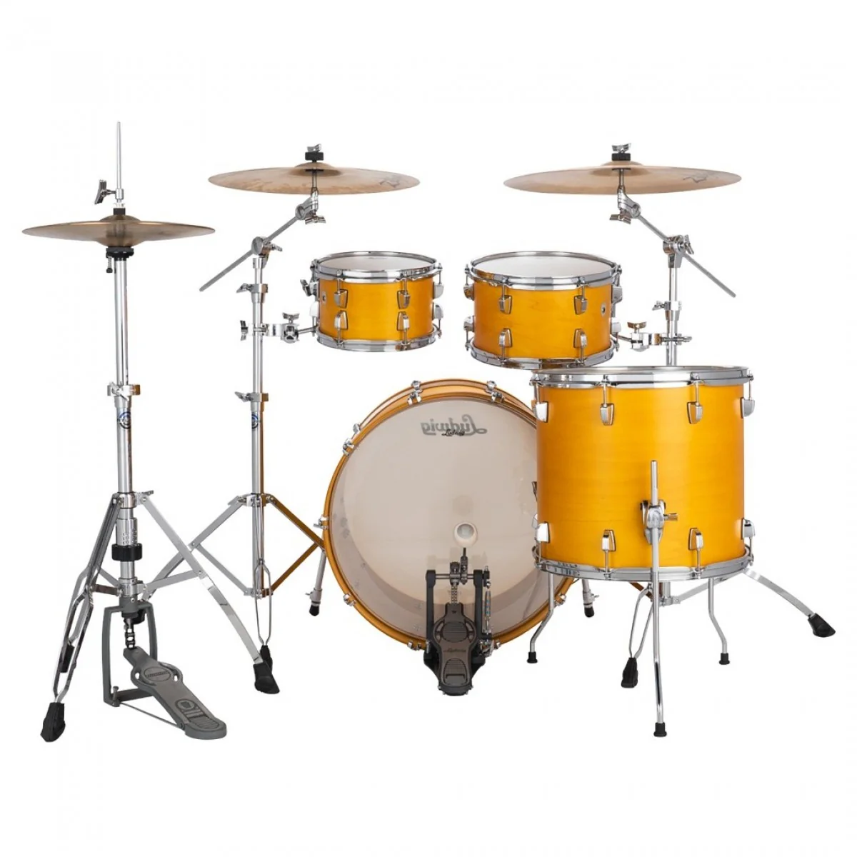 Ludwig NeuSonic Rapid Mod2 4-Piece Drum Kit (Satin Gold Slumbers) - Image 2