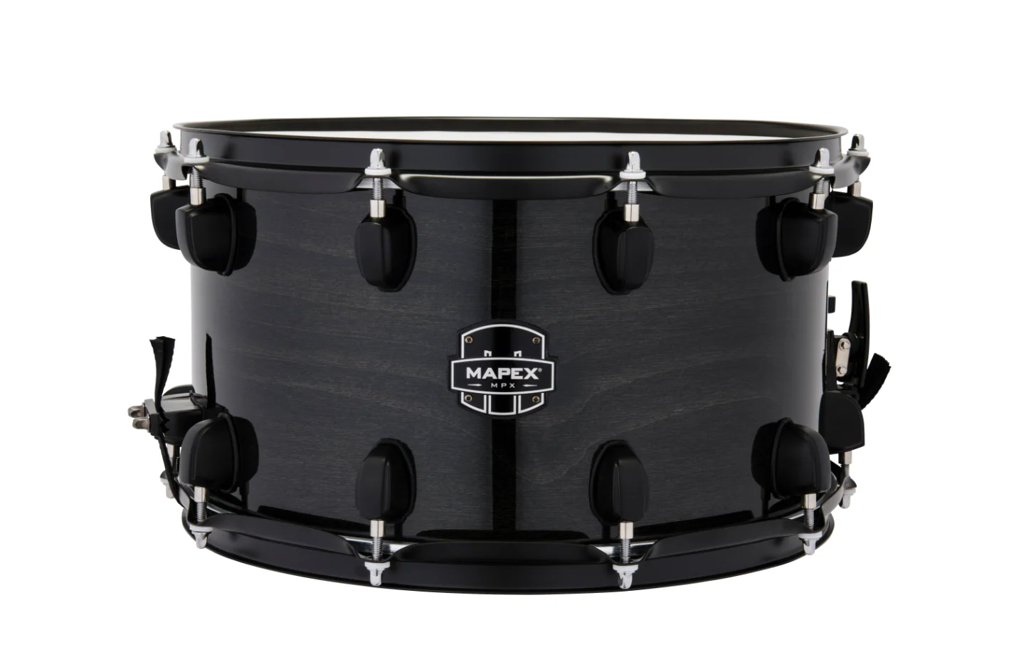 Mapex MPX Maple/Poplar Hybrid Shell Snare Drum Black 14x8" - Image 2