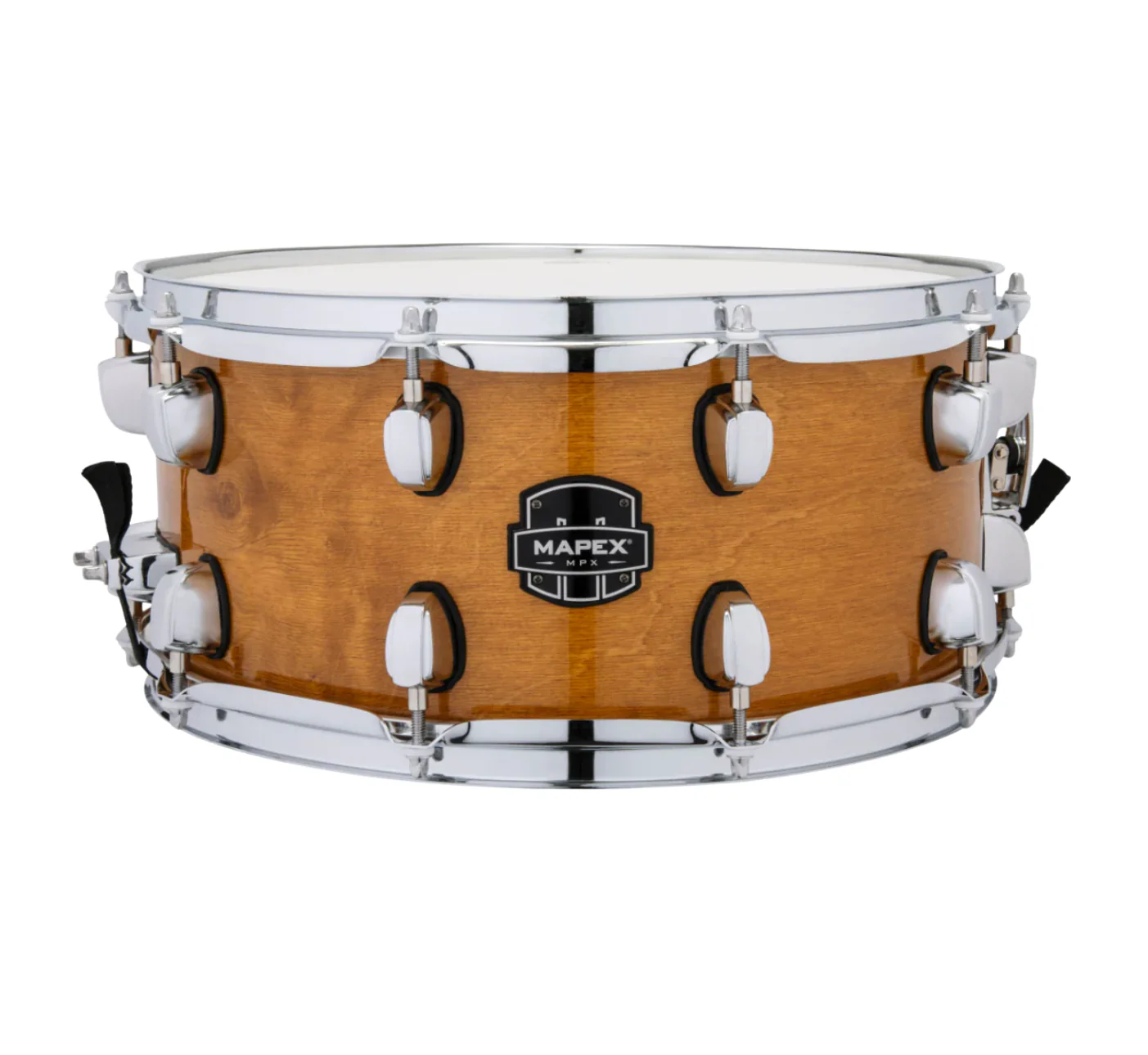 Mapex MPX Maple/Poplar Hybrid Shell Snare Drum Black 14x6.5"