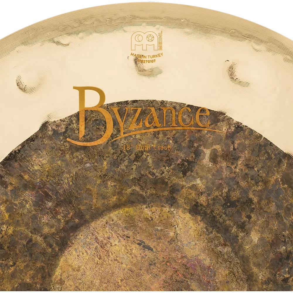 Meinl Byzance Dual 18" Crash Cymbal B18DUC - Image 6