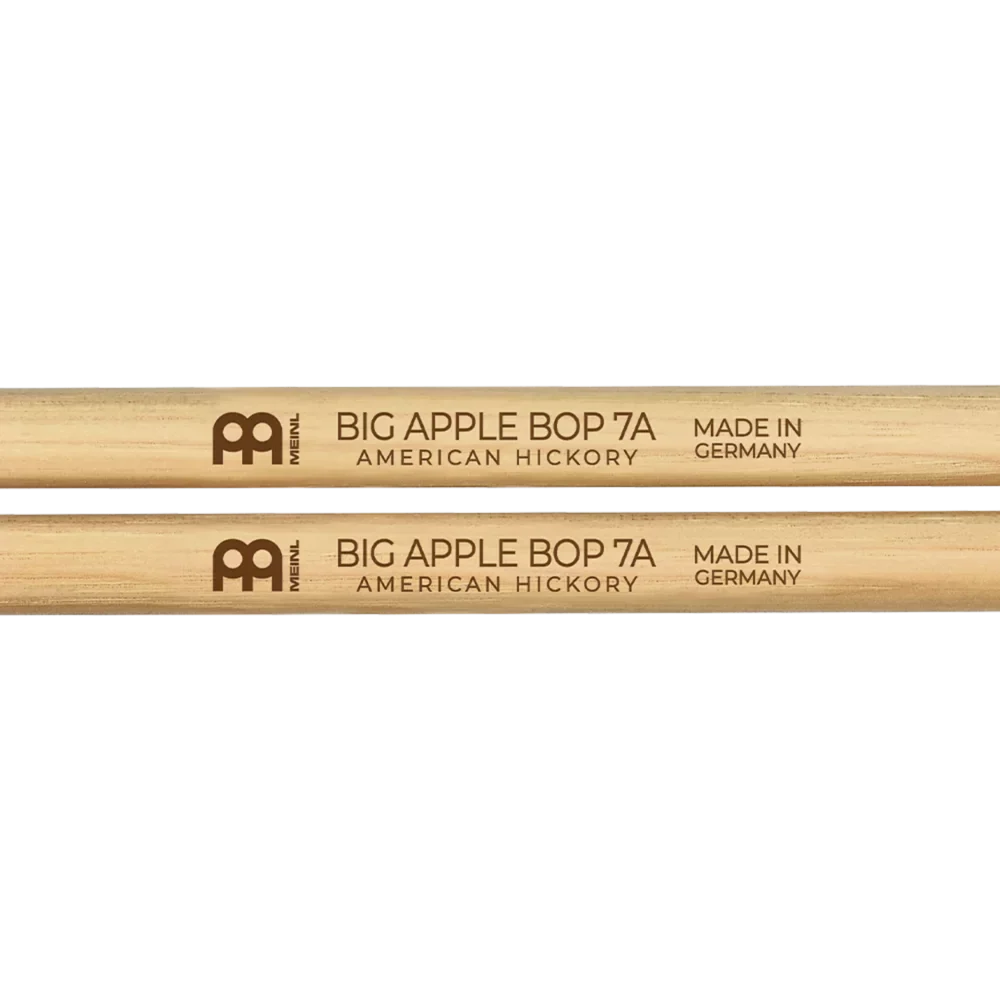 Meinl Big Apple Bop 7A Hickory Wood Tip Drumsticks SB111 - Image 3