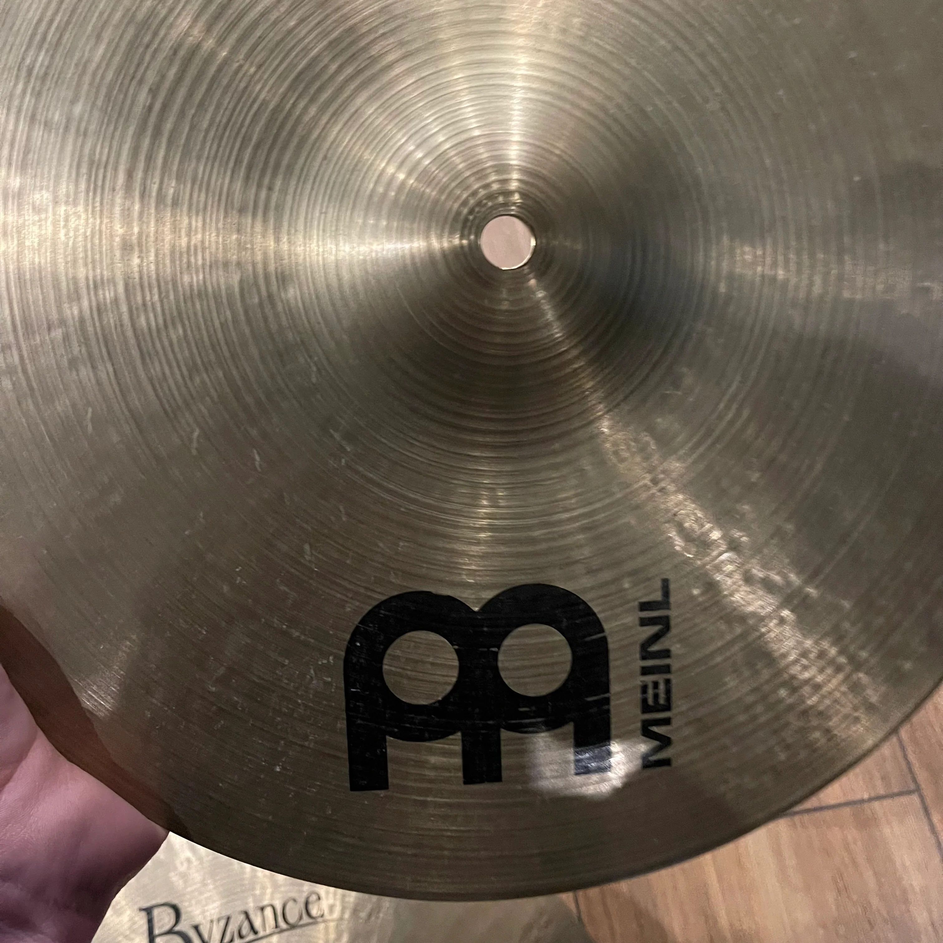 Meinl Byzance 14” Traditional Hi Hat Cymbals #1245 - Image 3