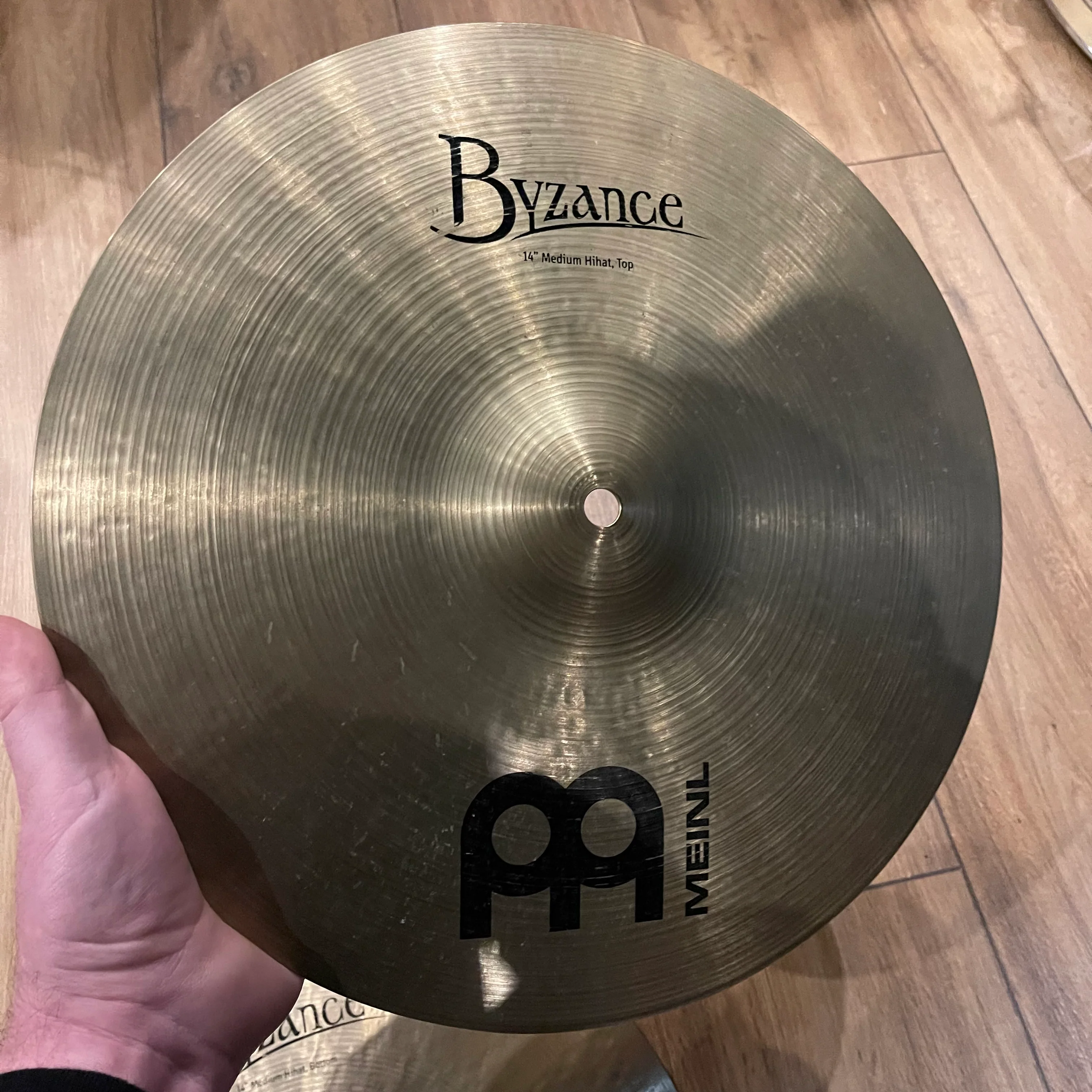 Meinl Byzance 14” Traditional Hi Hat Cymbals #1245 - Image 4