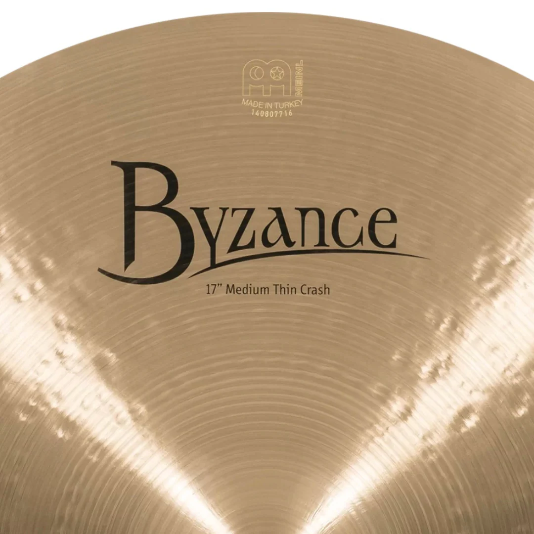 Meinl Byzance Traditional 17" Medium Thin Crash Cymbal B17MTC - Image 6