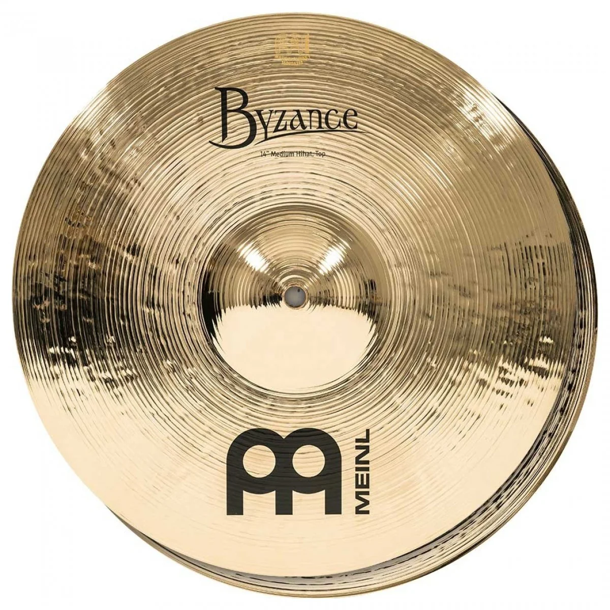 Meinl Byzance Brilliant 14" Medium Hi-Hat Cymbal B14MH-B