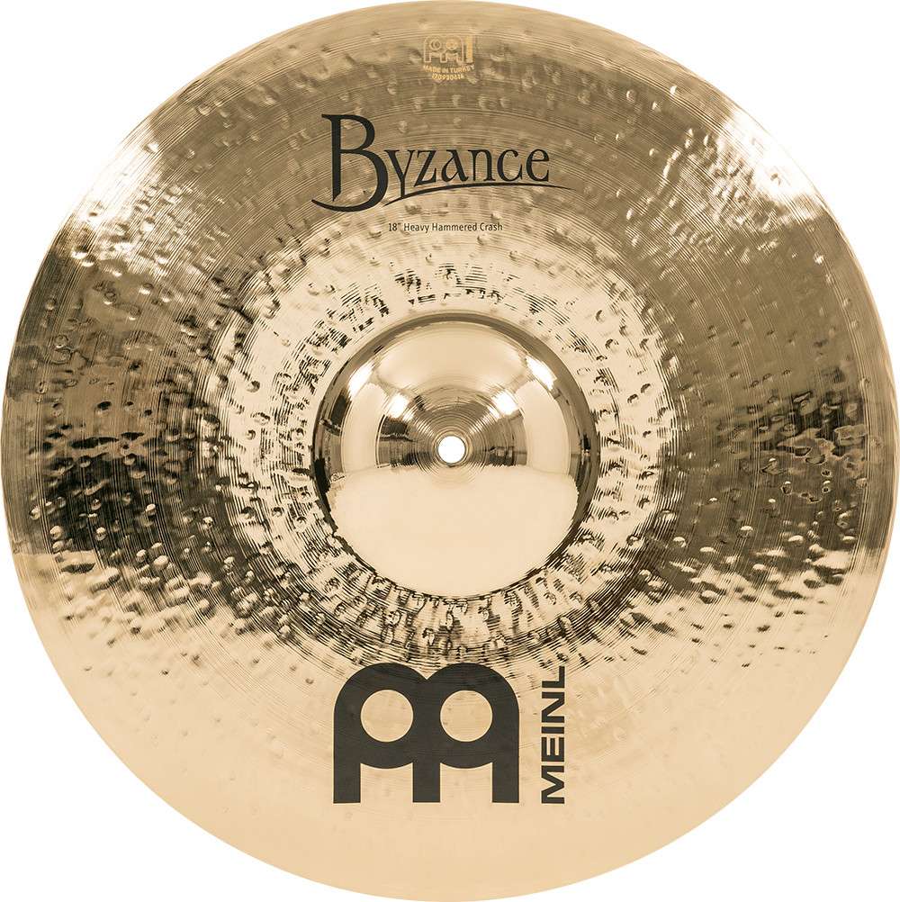 Meinl Byzance Brilliant 18" Heavy Hammered Crash Cymbal B18HHC-B