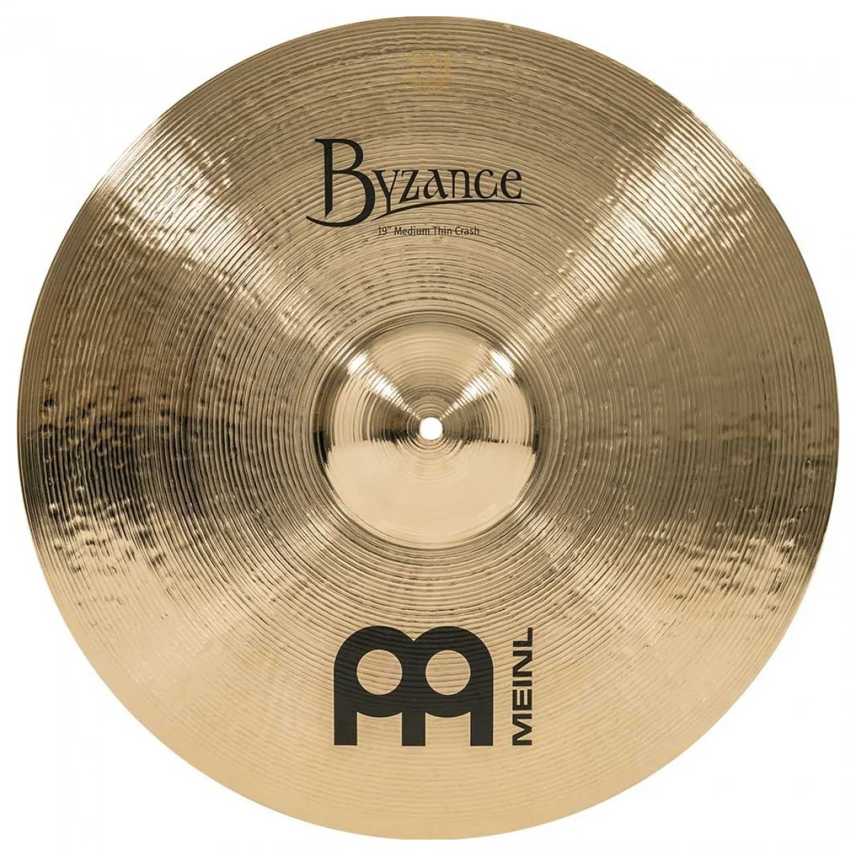 Meinl Byzance Brilliant 19" Medium Thin Crash Cymbal B19MTC-B