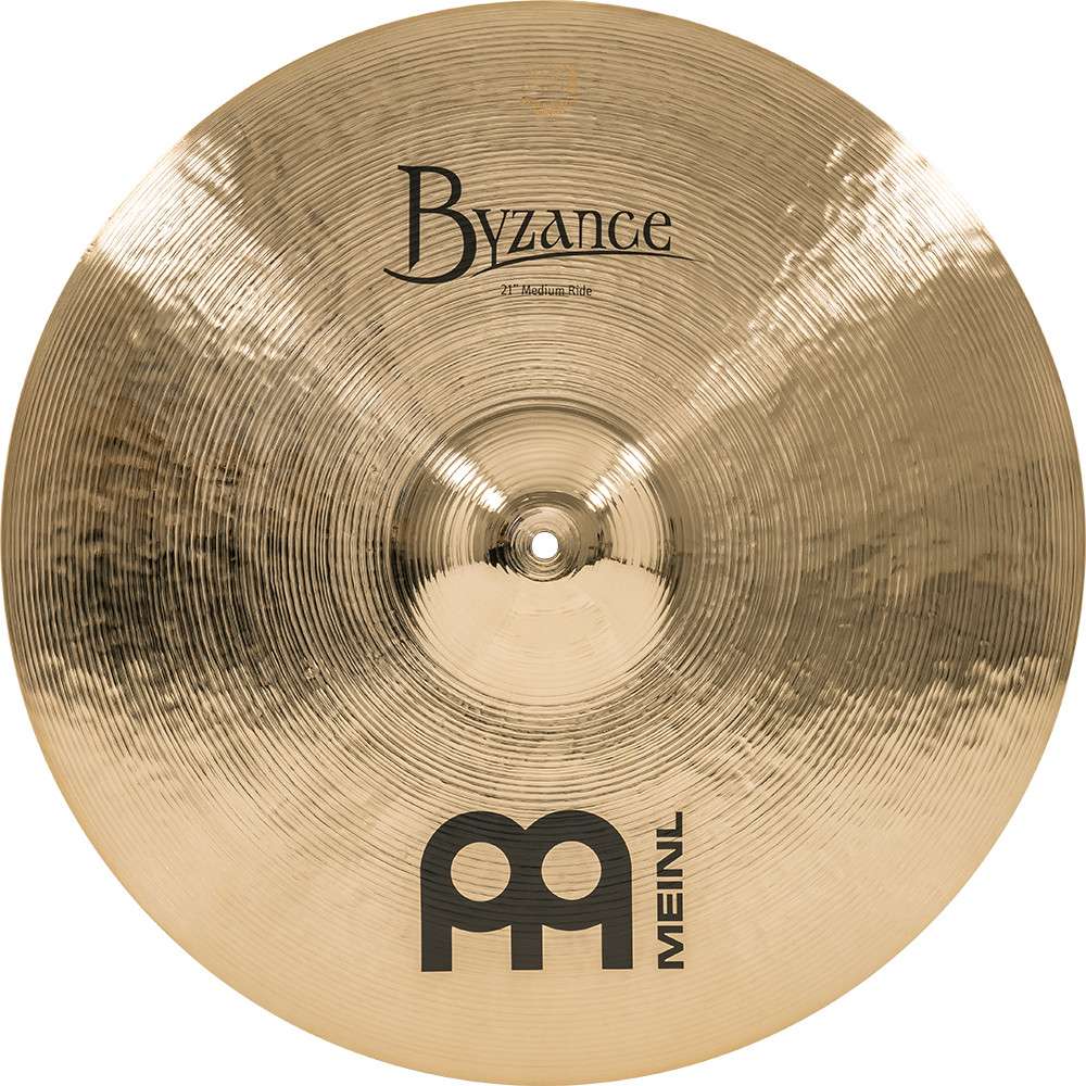 Meinl Byzance Brilliant 21” Medium Ride Cymbal B21MR-B