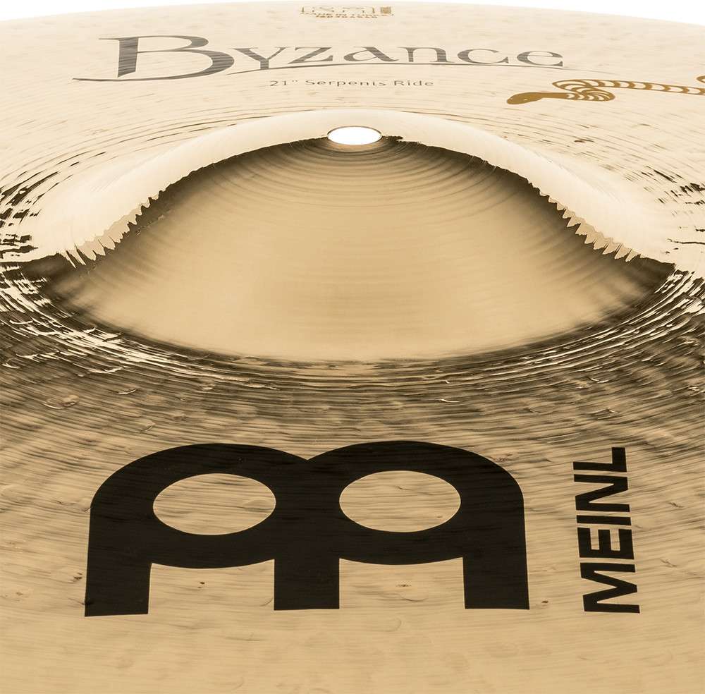 Meinl Byzance Brilliant 21" Serpents Ride Cymbal B21SR-B - Image 4