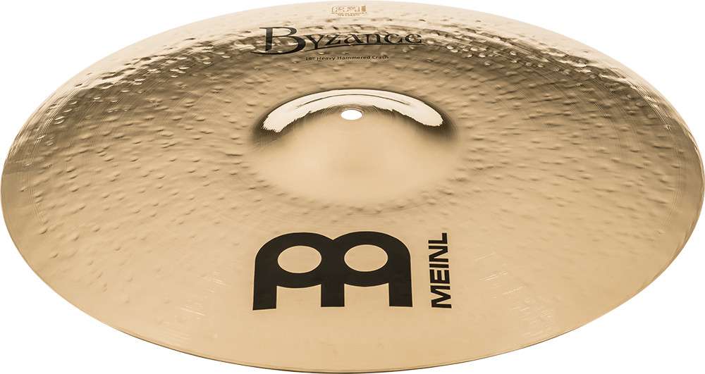 Meinl Byzance Brilliant 22" Heavy Hammered Crash Cymbal B22HHC-B - Image 4