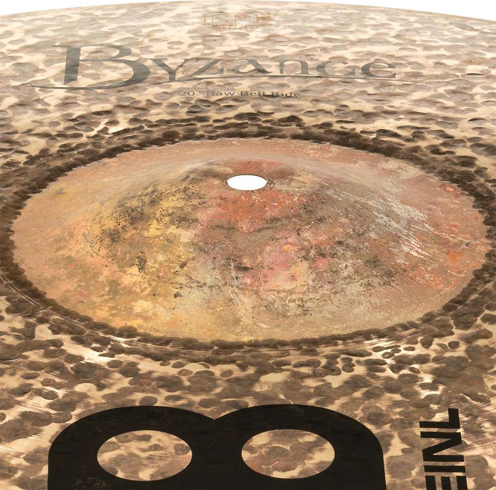 Meinl Byzance Dark Raw Bell 20" Ride Cymbal B20RBR - Image 4