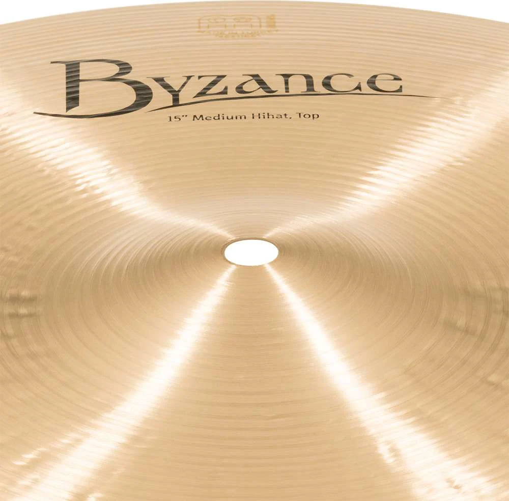Meinl Byzance Traditional 15” Medium Hi-Hat Cymbals B15MH - Image 4