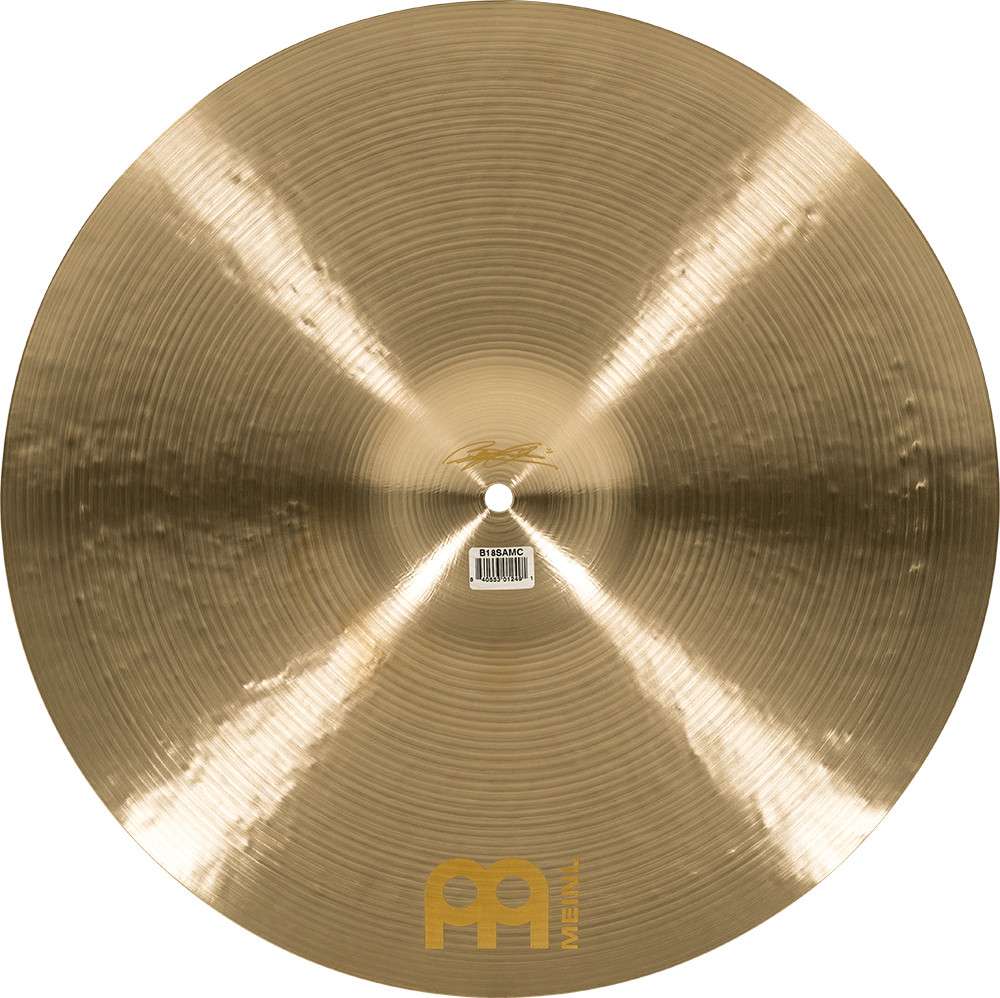 Meinl Byzance Vintage 18" Medium Sand Crash Cymbal - Benny Greb Signature B18SAMC - Image 4