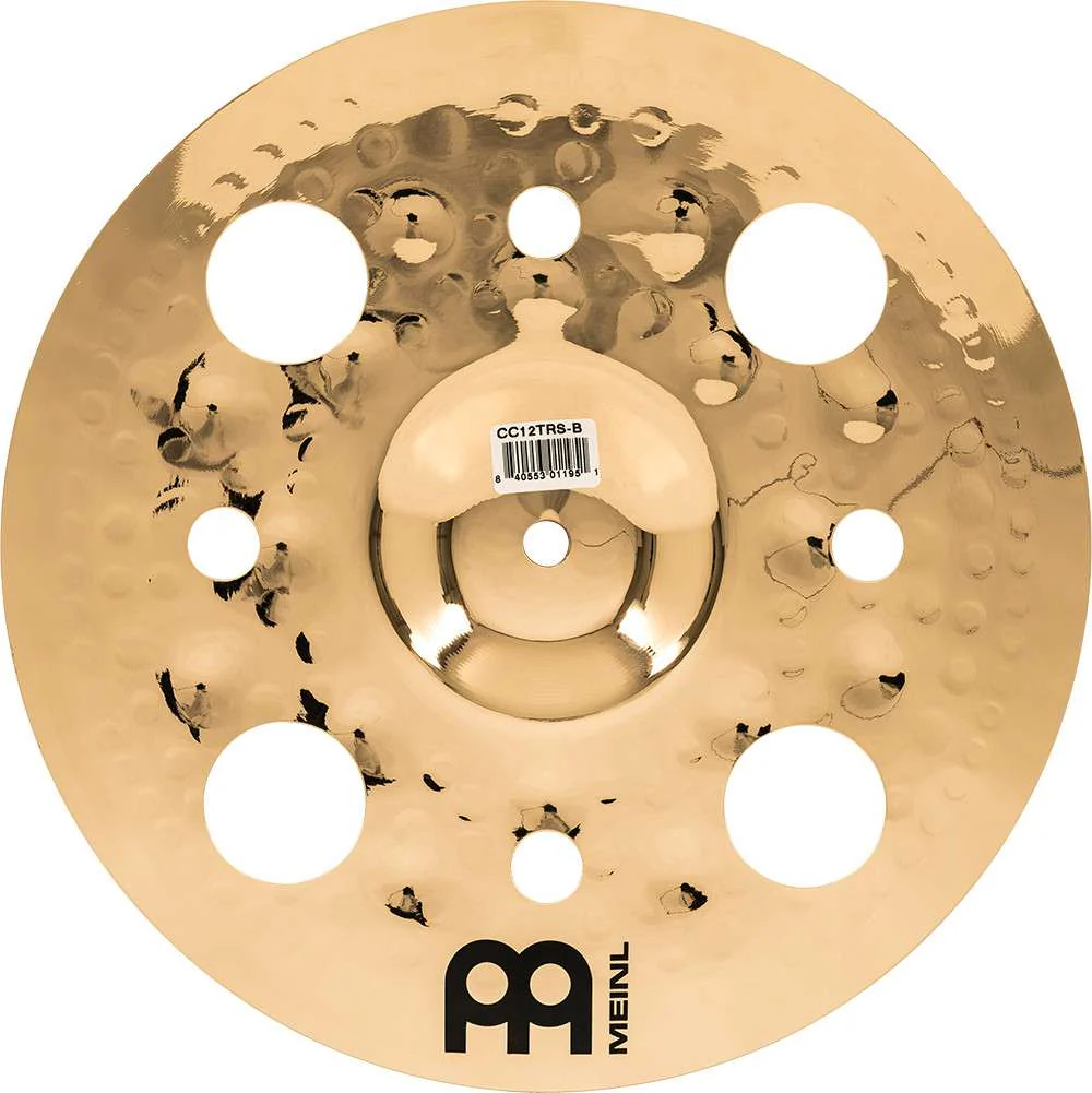 Meinl Classics Custom Brilliant 12" Trash Splash Cymbal CC12TRS-B - Image 4