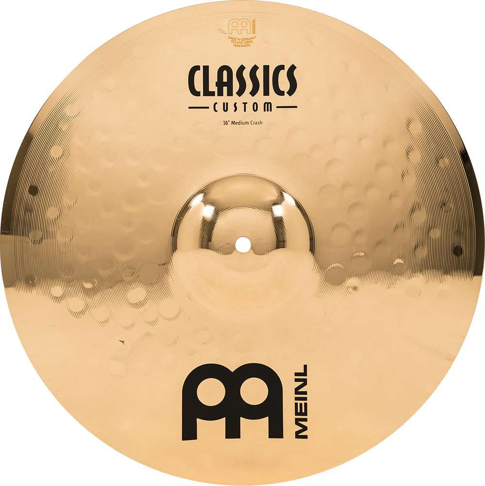 Meinl Classics Custom Brilliant 16" Medium Crash Cymbal CC16MC-B