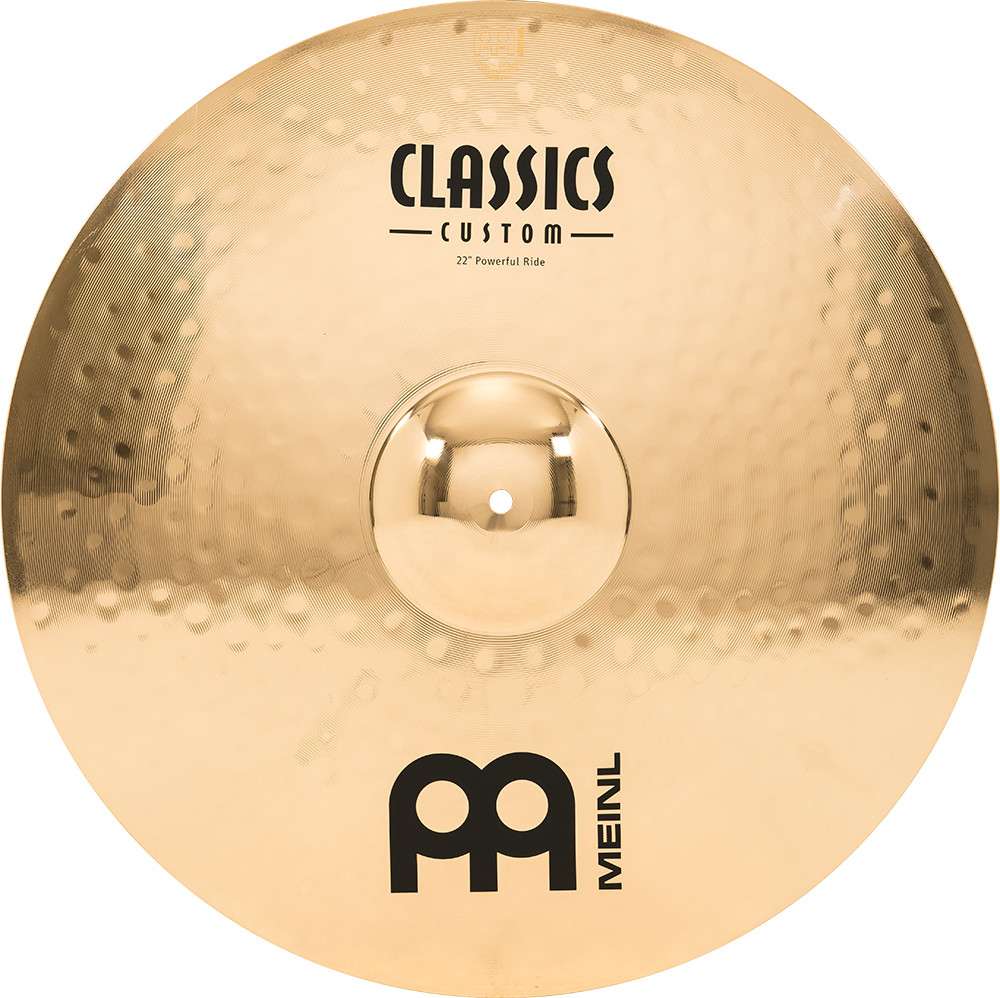 Meinl Classics Custom Brilliant 22" Powerful Ride Cymbal CC22PR-B