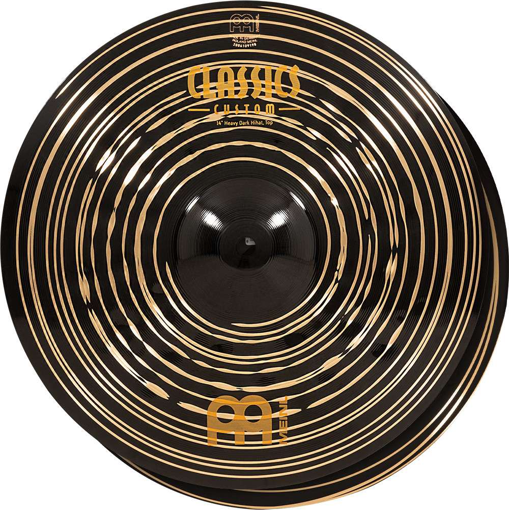 Meinl Classics Custom Dark 14" Heavy Hi Hat Cymbal CC14HDAH