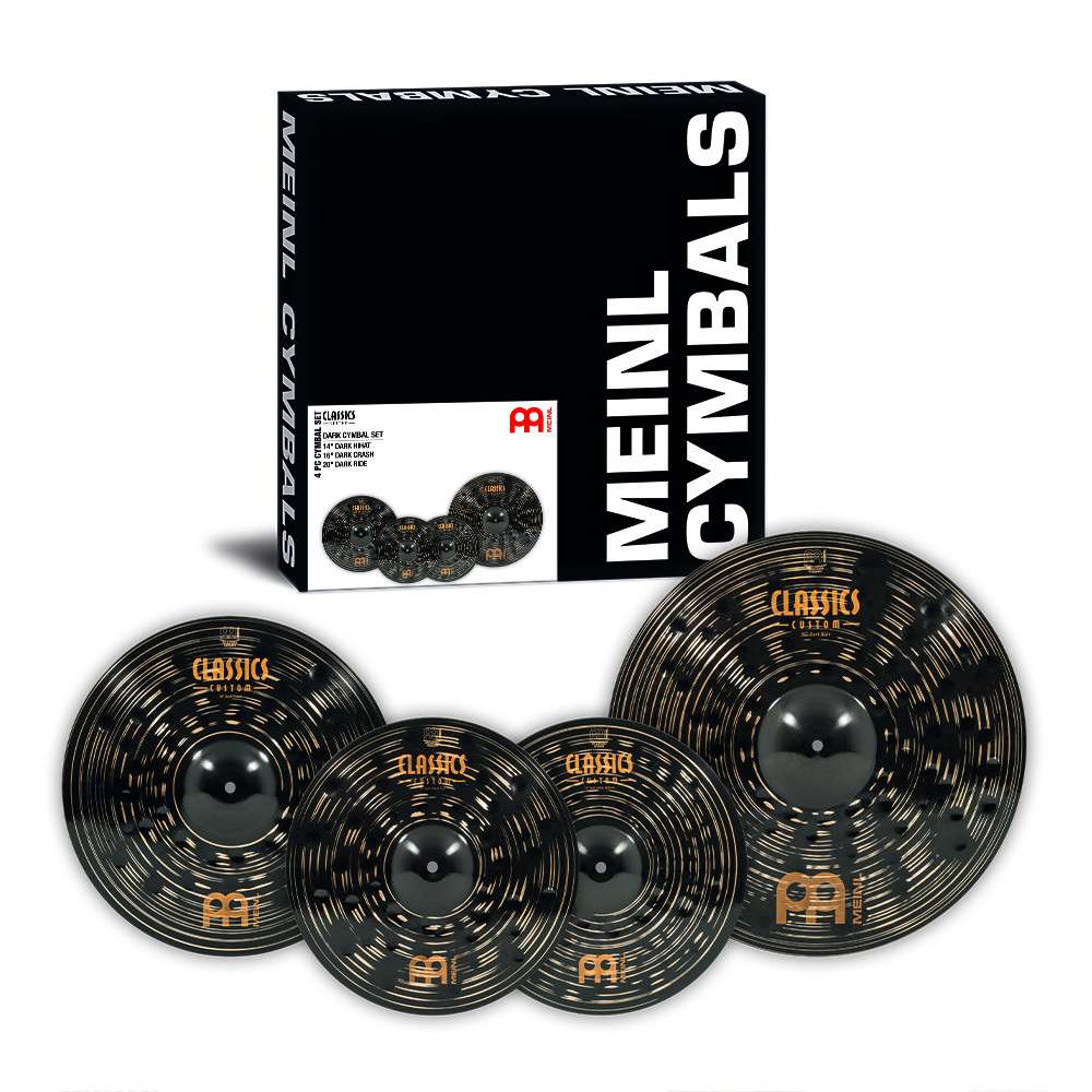 Meinl Classics Custom Dark Cymbal Box Set CCD141620