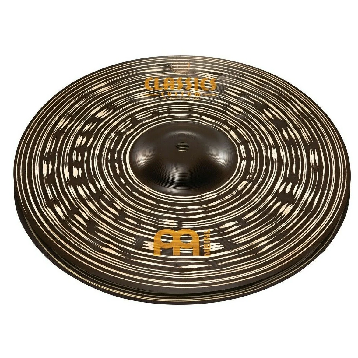 Meinl Classics Custom Dark 14" Hi Hat Cymbals CC14DAH - Image 3