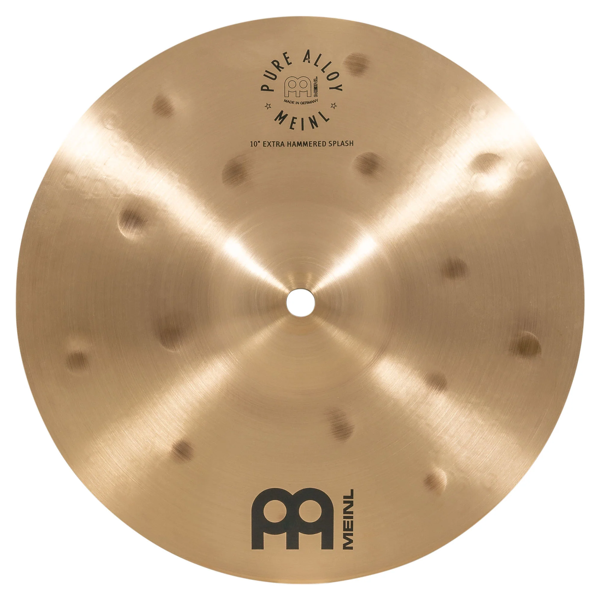 MEINL Cymbals 10" Pure Alloy Extra Hammered Splash PA10EHS
