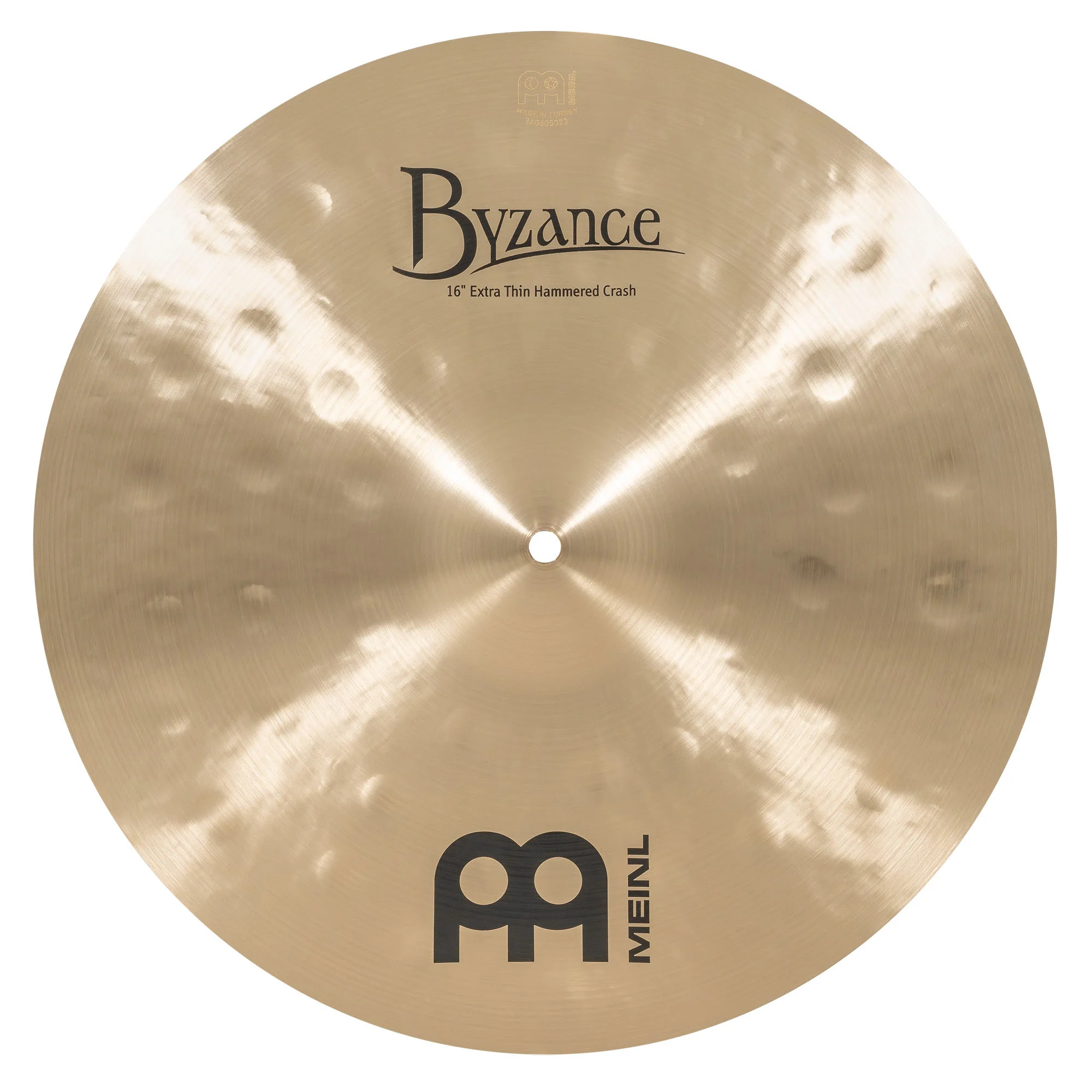 MEINL Cymbals 16" Byzance Traditional Extra Thin Hammered Crash B16ETHC