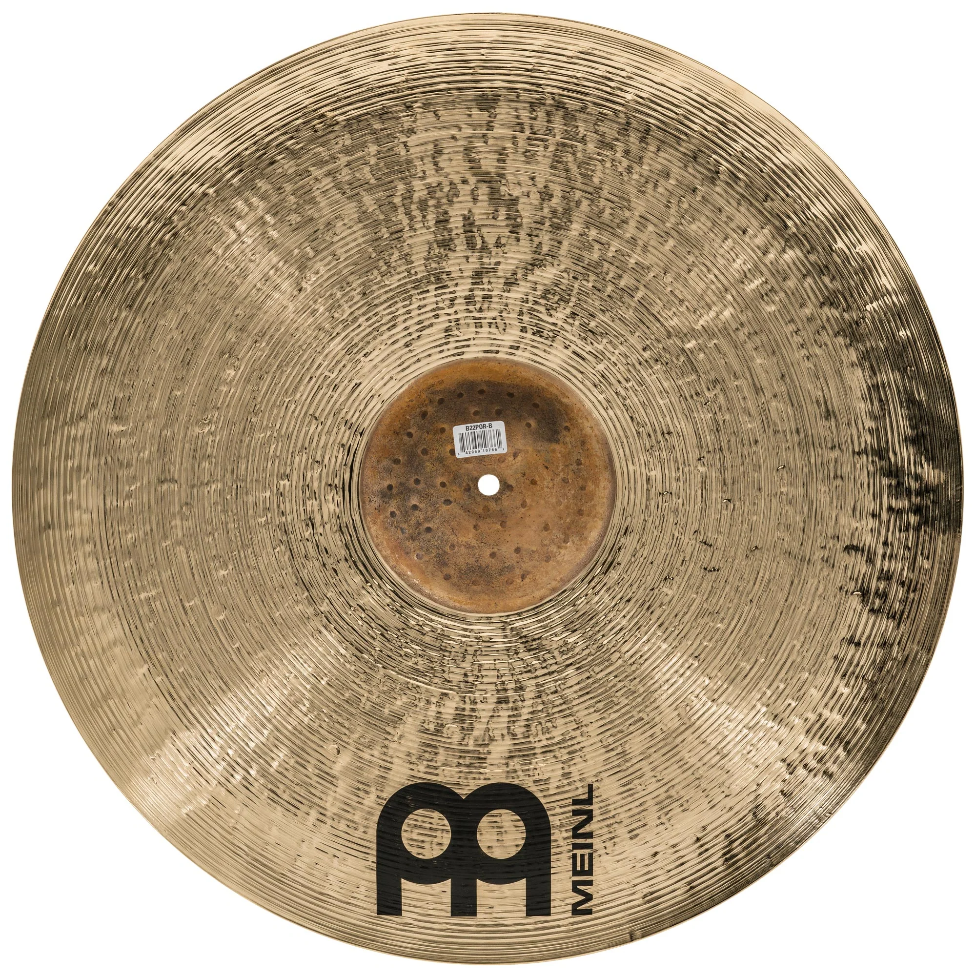 Meinl Cymbals 22" Byzance Brilliant Polyphonic Ride Cymbal *NEW* B22POR-B - Image 6