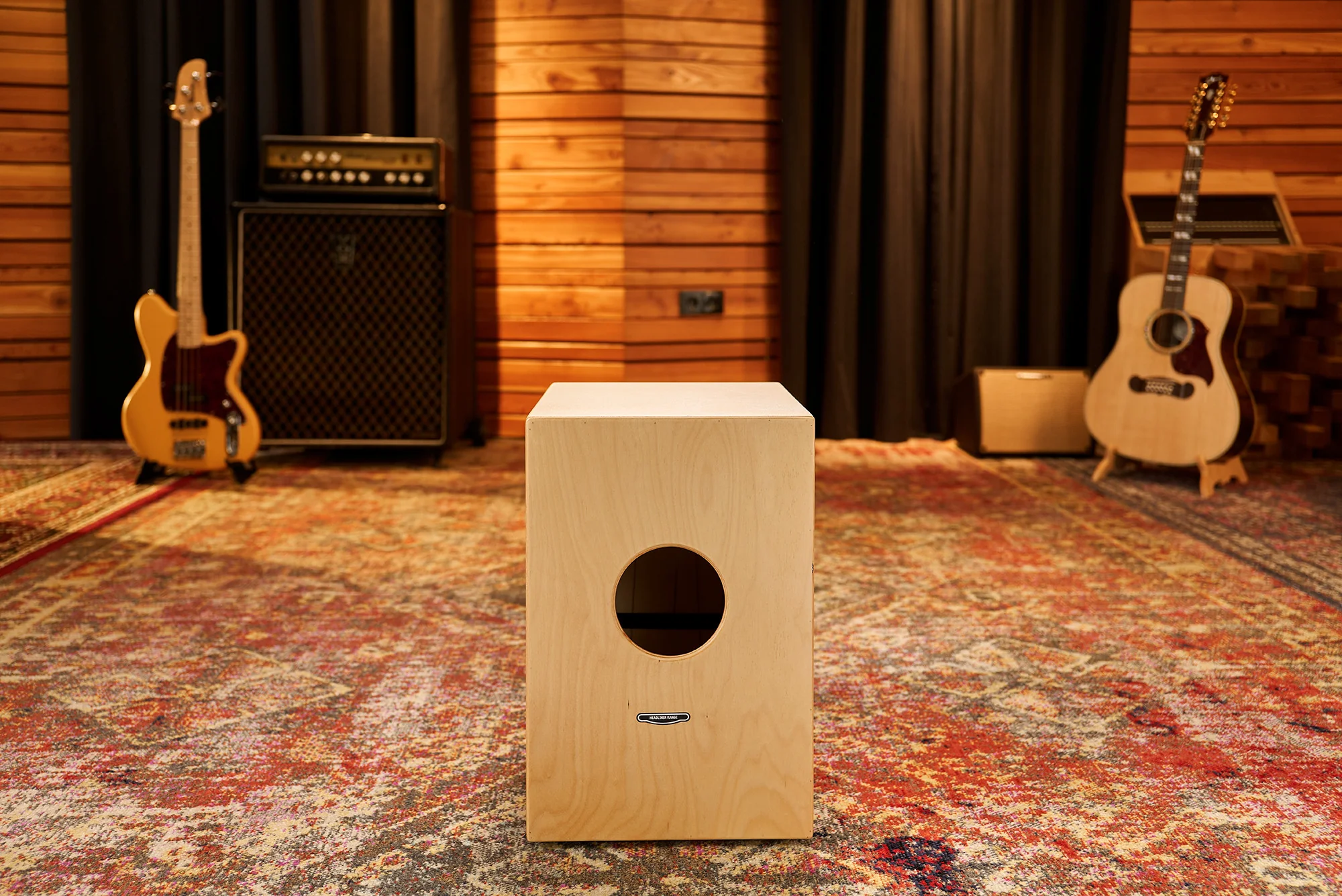 MEINL Percussion Headliner® Series String Cajon - Siam Oak - Image 3