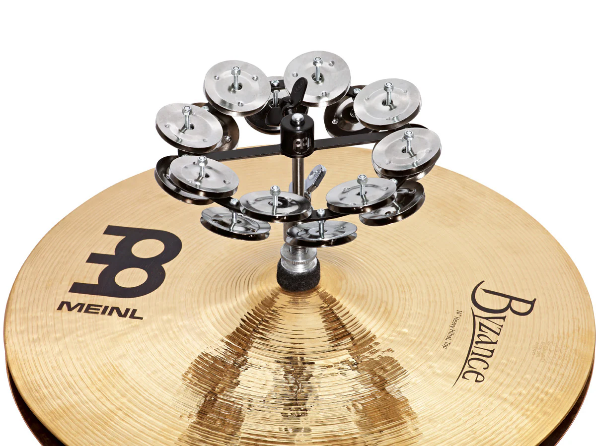 MEINL Percussion Headliner® Series HiHat Dual-Row Tambourine - 5" - Image 2