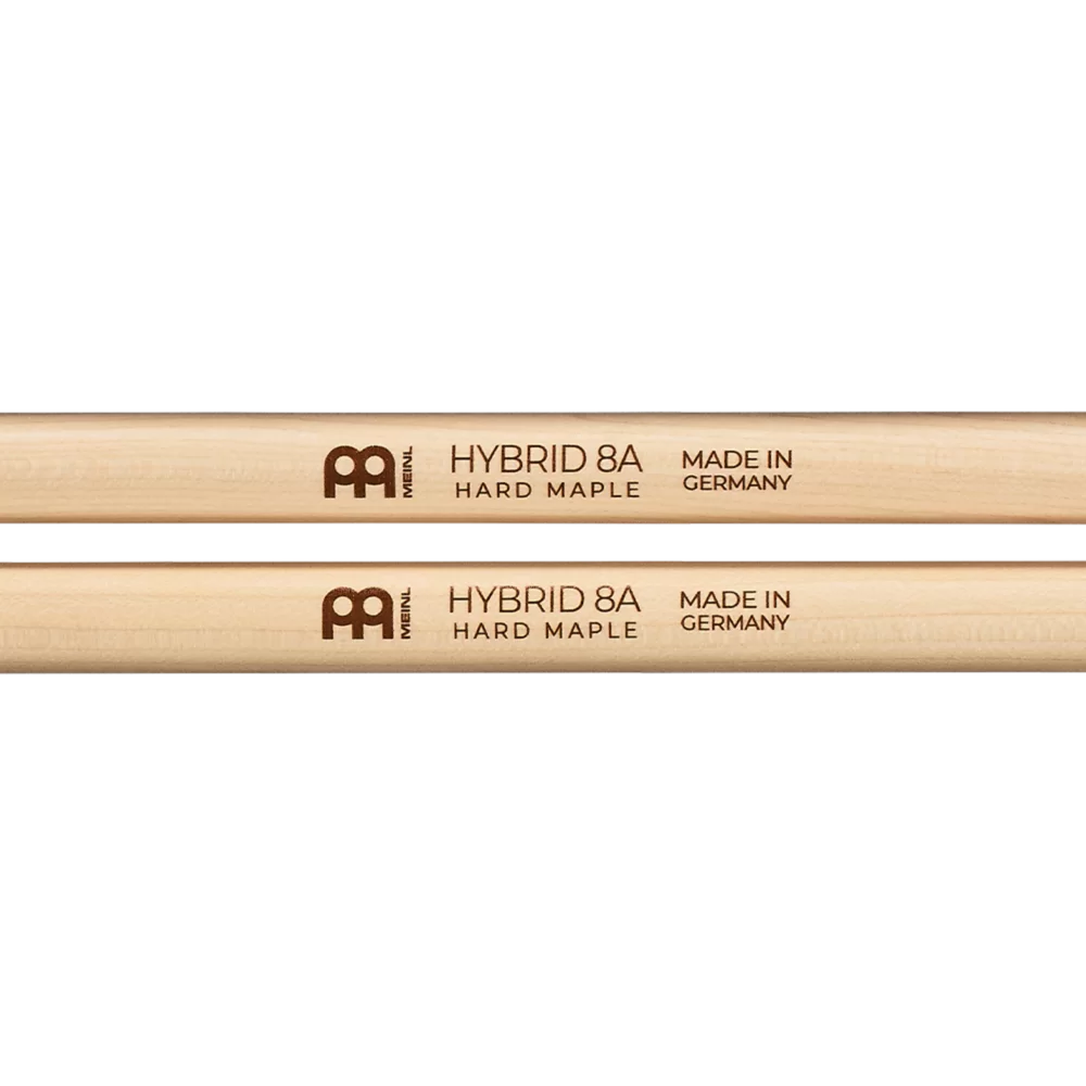 Meinl Hybrid 8A Maple Wood Tip Drumstick SB135 - Image 3