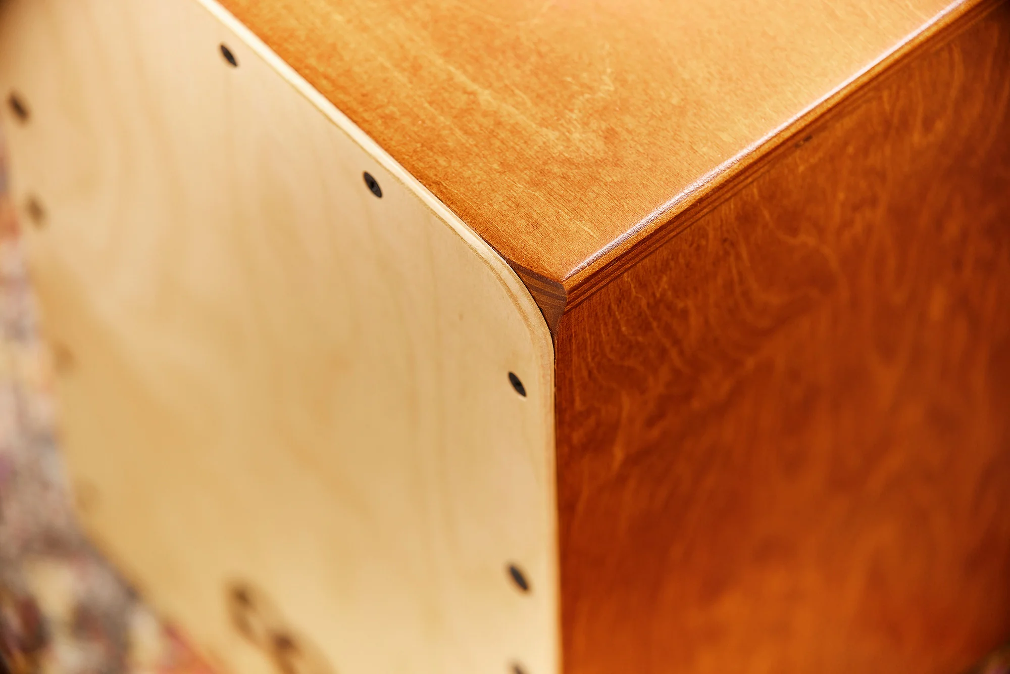 MEINL Percussion Jam Series Snare Cajon 50 - Baltic Birch/Almond Birch - Image 3