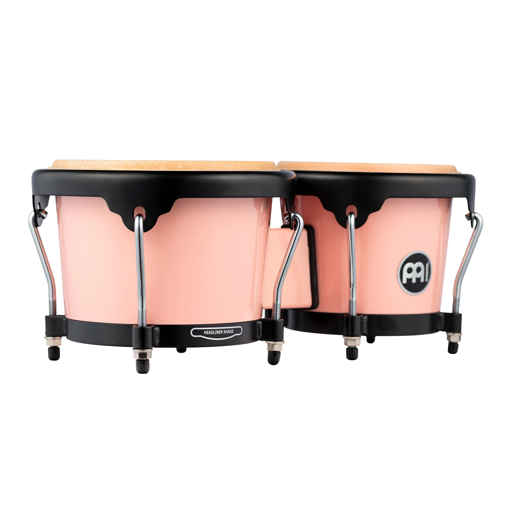 MEINL Percussion Journey Series Bongo 6,5" MACHO & 7,5" HEMBRA - Flamingo Pink - Image 4
