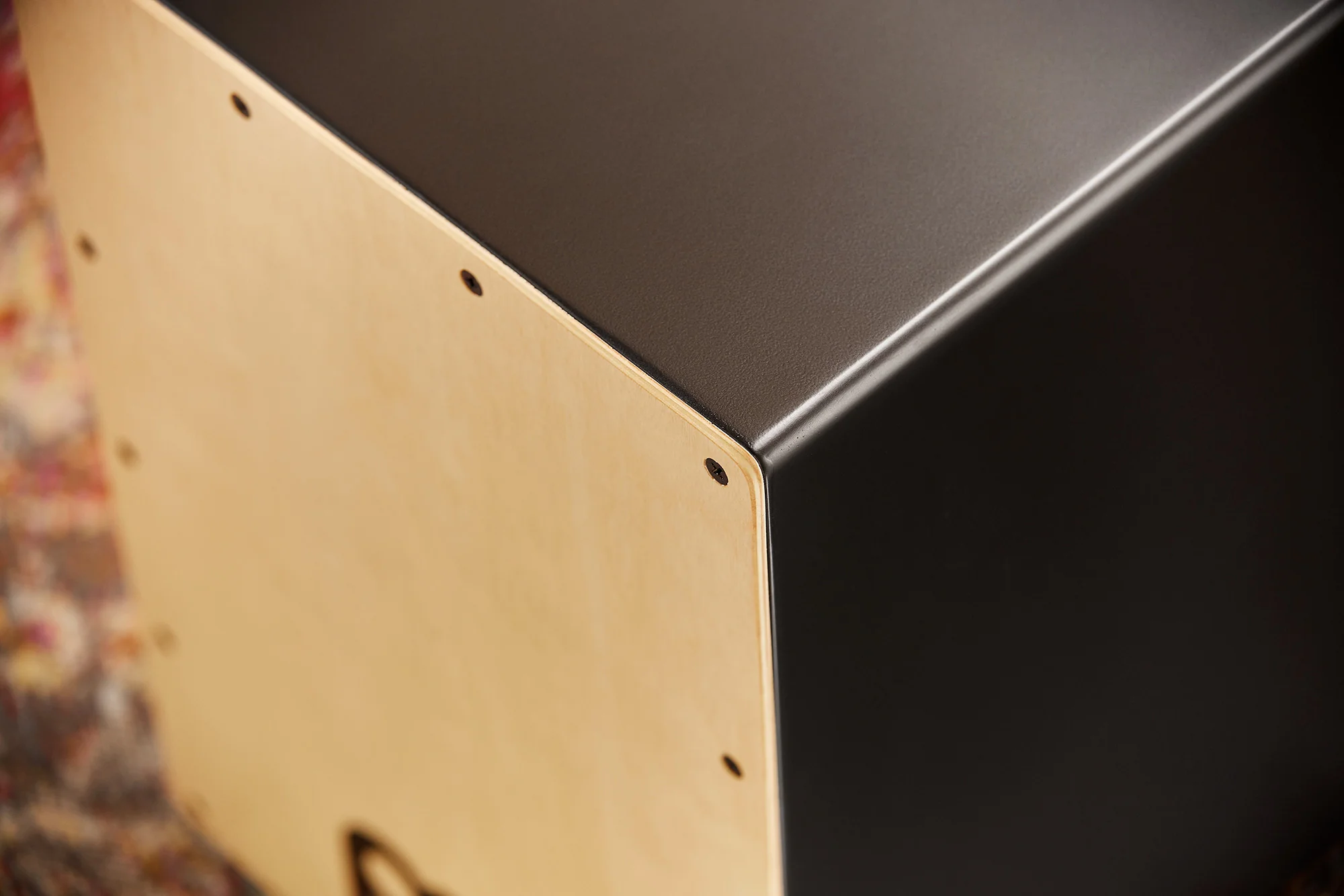 Meinl MCAJ100BK-MA Headliner Series Snare Cajon Drum - Image 3
